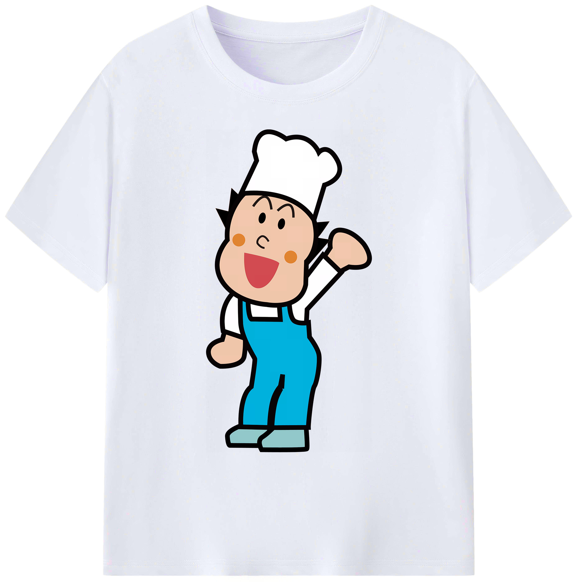 （画像用） アンパンマン Anpanman 綿100％ メンズ半袖Tシャツ｜肌触りやわらか＆通気性
