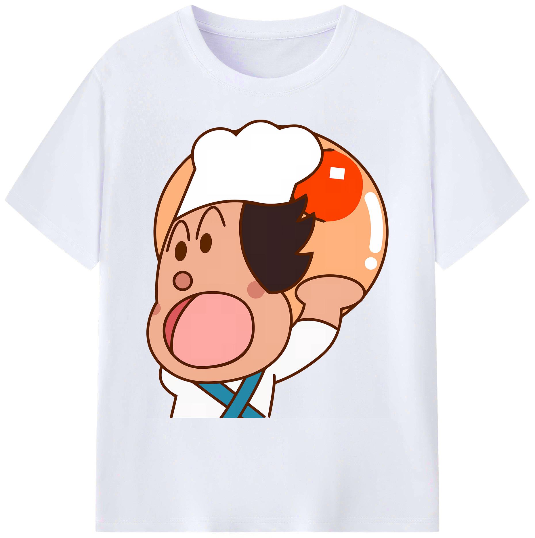 （画像用） アンパンマン Anpanman 綿100％ メンズ半袖Tシャツ｜肌触りやわらか＆通気性