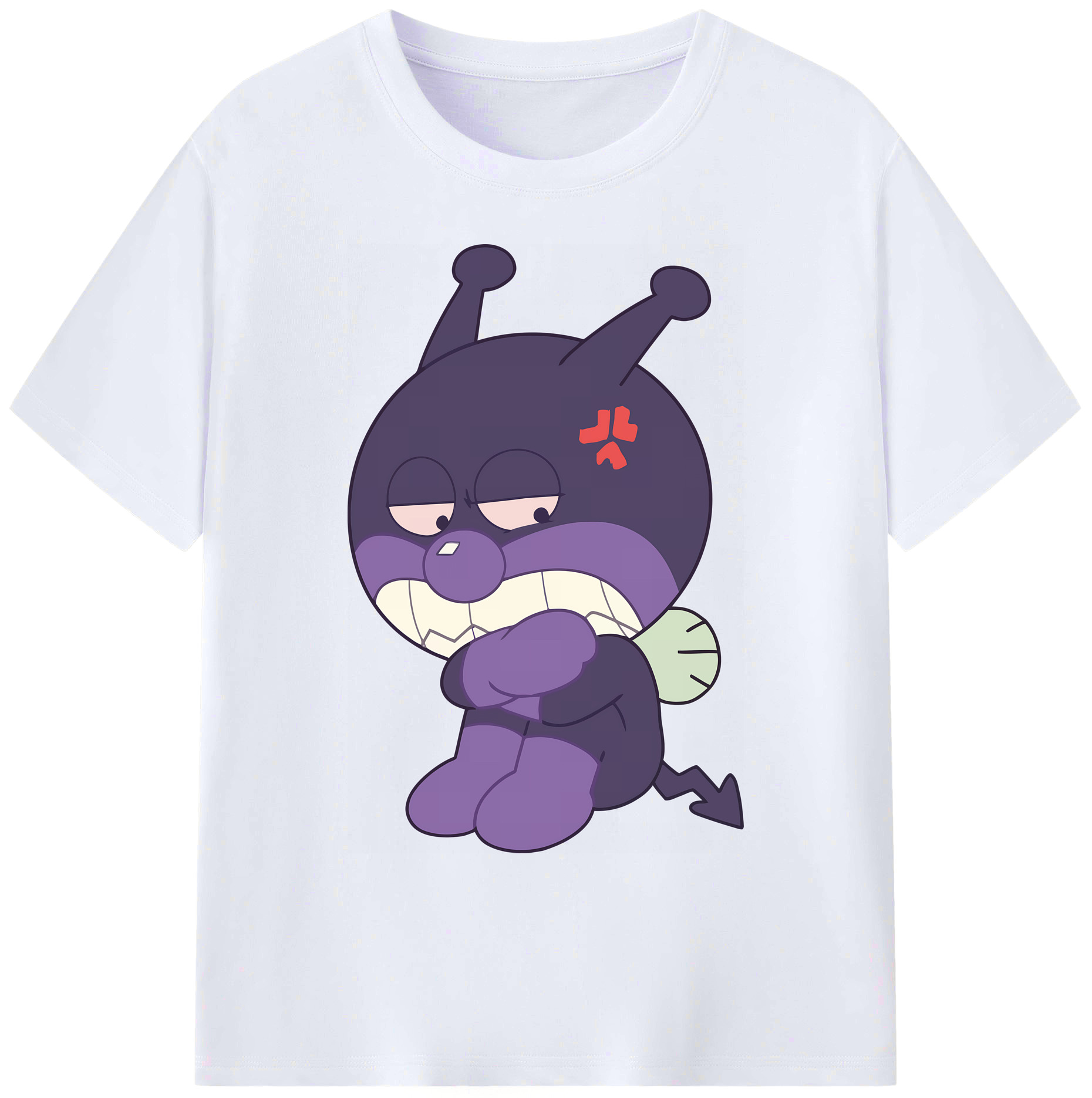 （画像用） アンパンマン Anpanman 綿100％ メンズ半袖Tシャツ｜肌触りやわらか＆通気性