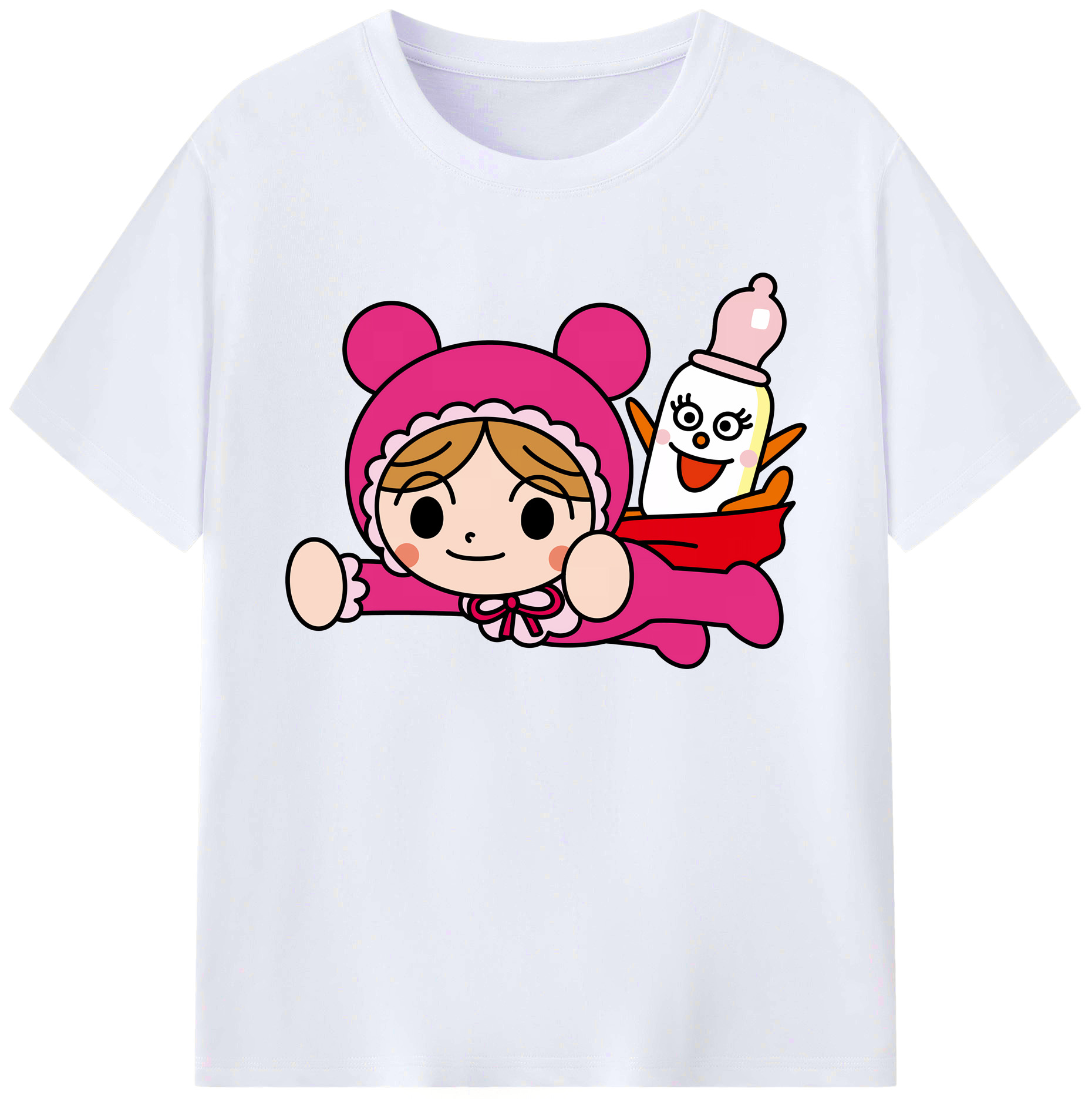 （画像用） アンパンマン Anpanman 綿100％ メンズ半袖Tシャツ｜肌触りやわらか＆通気性
