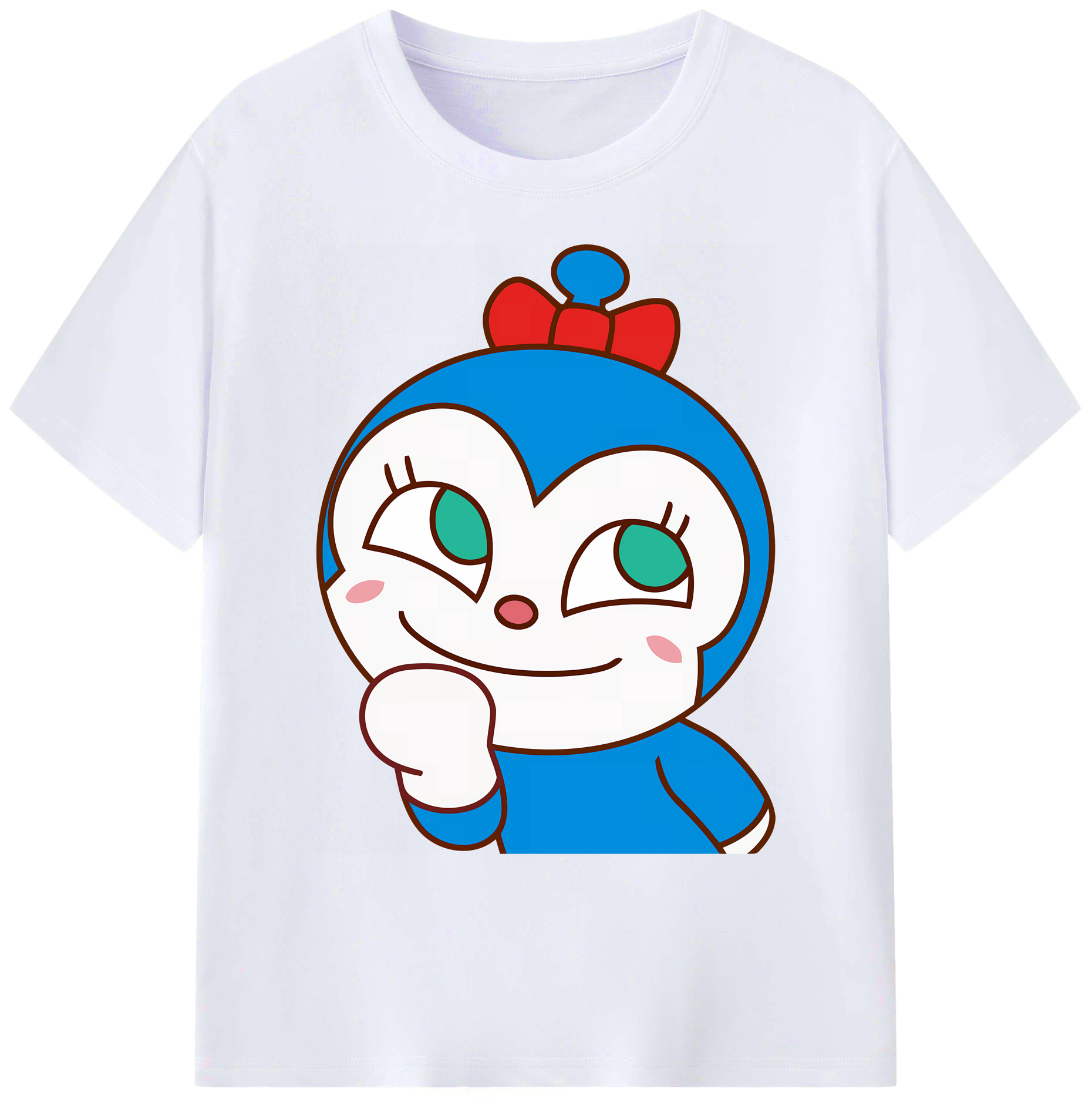 （画像用） アンパンマン Anpanman 綿100％ メンズ半袖Tシャツ｜肌触りやわらか＆通気性