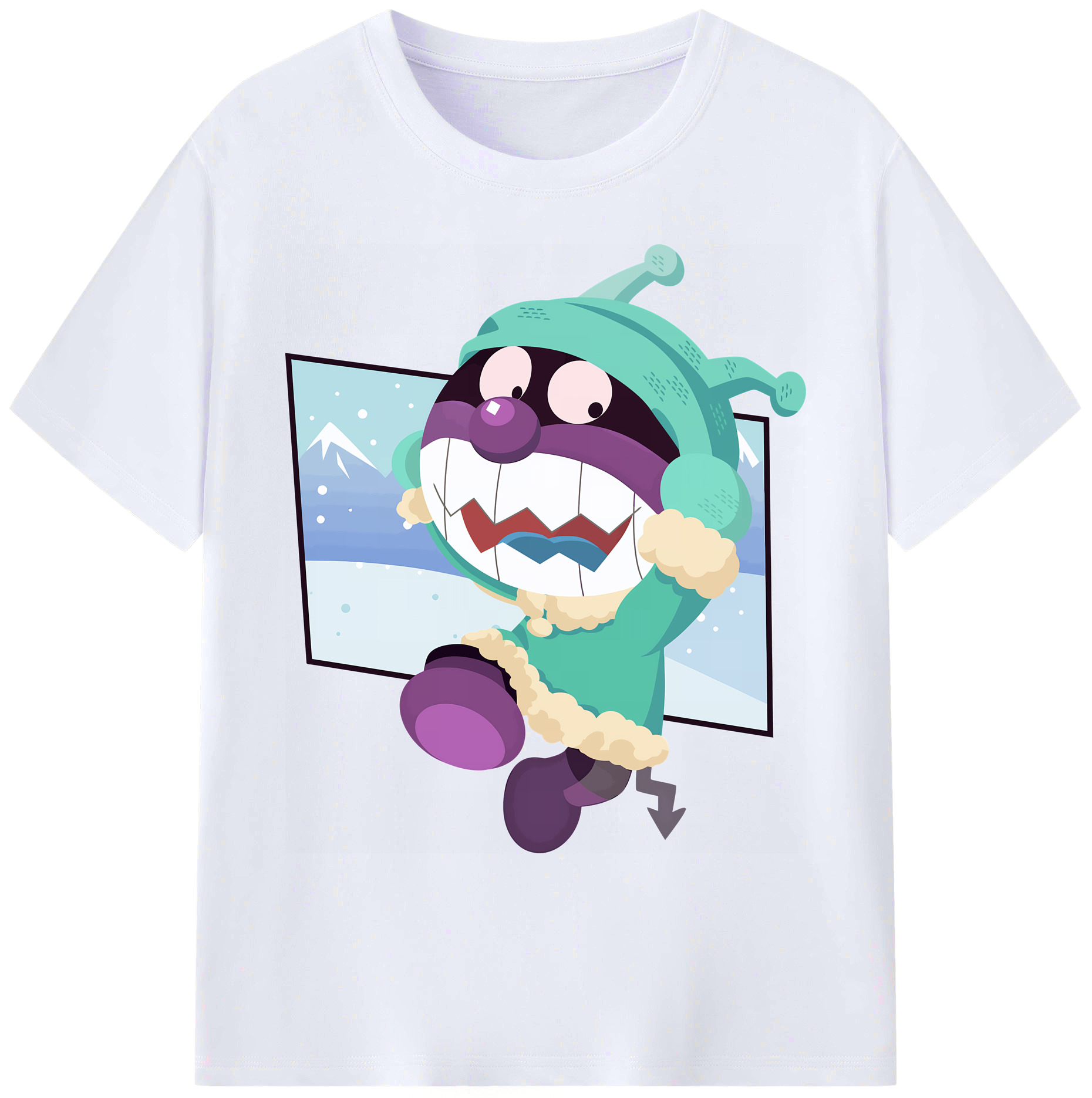 （画像用） アンパンマン Anpanman 綿100％ メンズ半袖Tシャツ｜肌触りやわらか＆通気性
