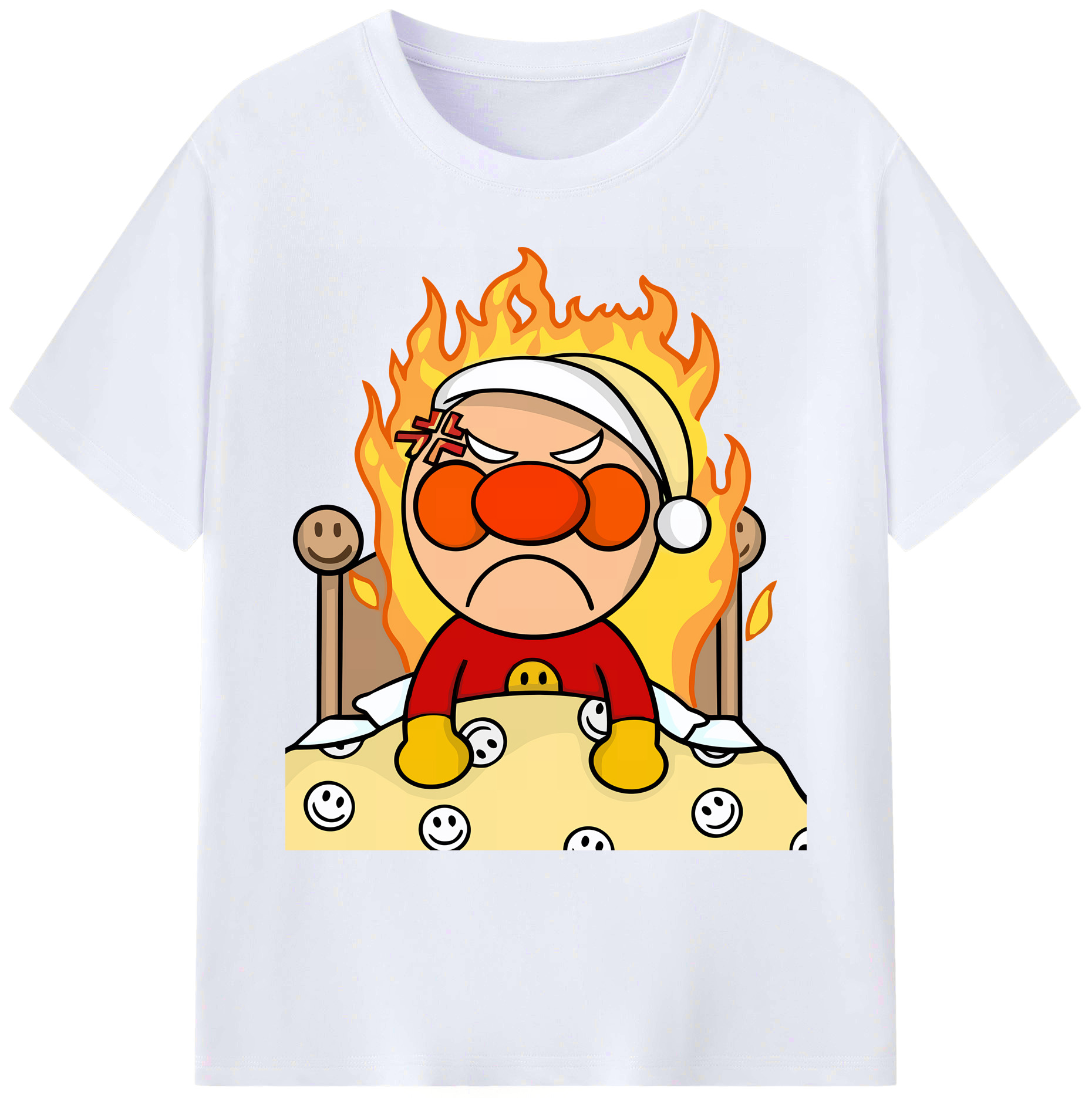 （画像用） アンパンマン Anpanman 綿100％ メンズ半袖Tシャツ｜肌触りやわらか＆通気性