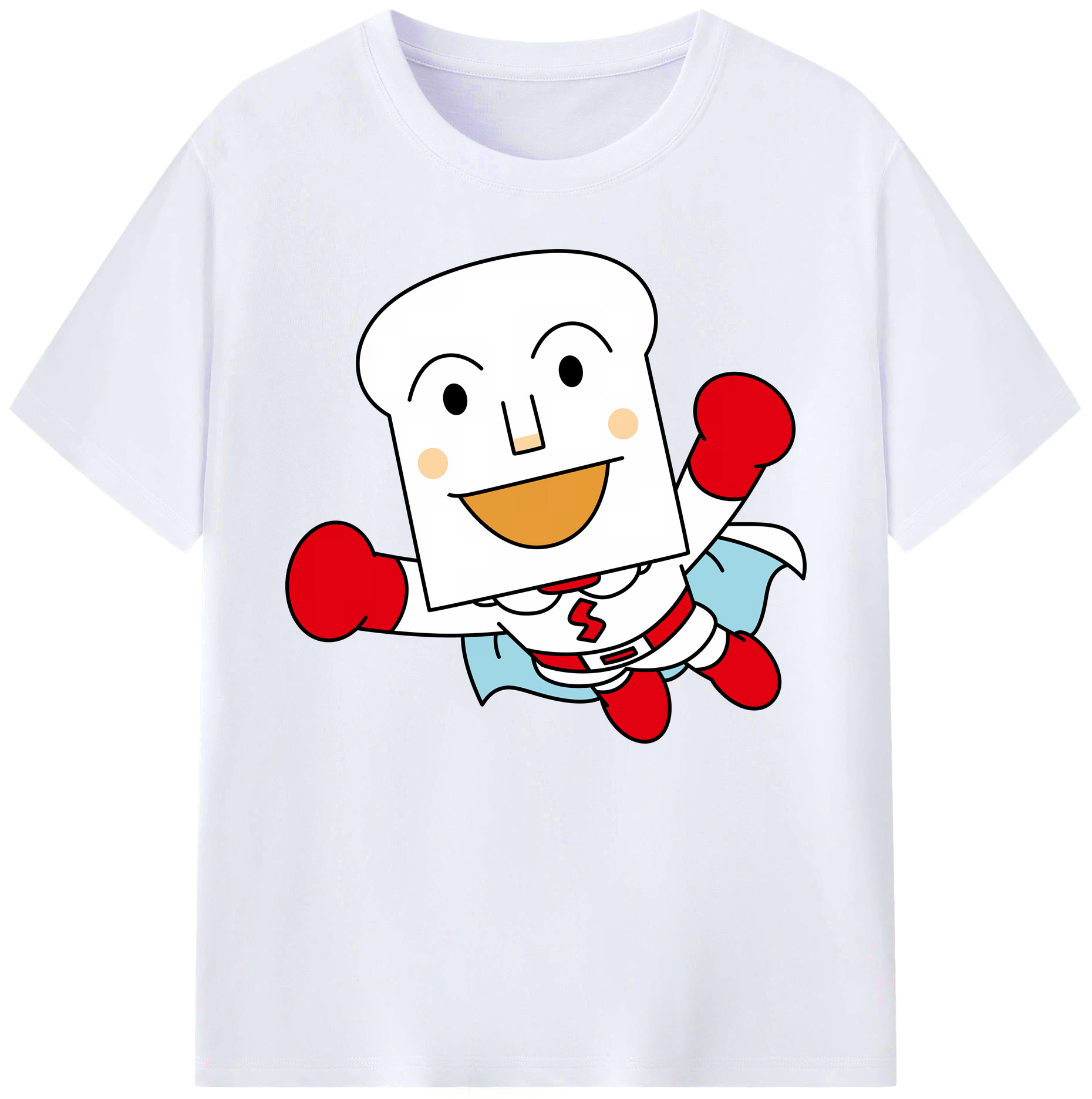 （画像用） アンパンマン Anpanman 綿100％ メンズ半袖Tシャツ｜肌触りやわらか＆通気性