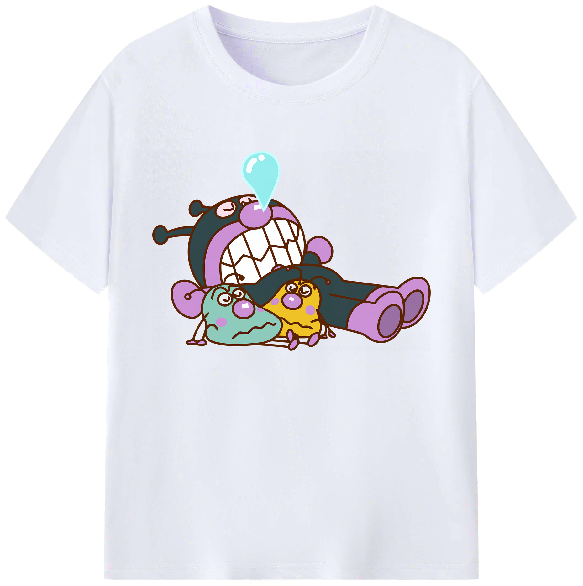 （画像用） アンパンマン Anpanman 綿100％ メンズ半袖Tシャツ｜肌触りやわらか＆通気性