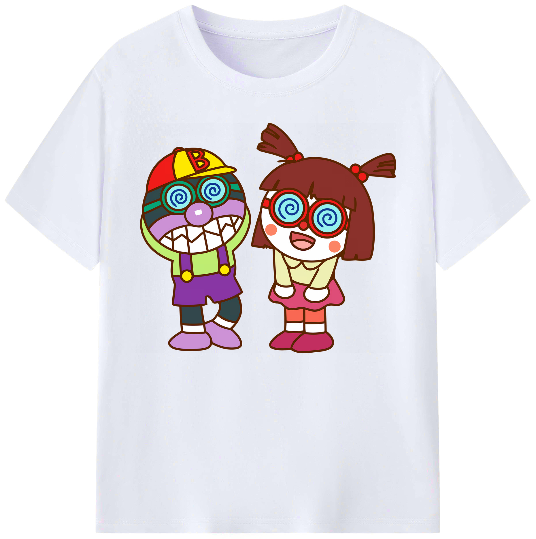（画像用） アンパンマン Anpanman 綿100％ メンズ半袖Tシャツ｜肌触りやわらか＆通気性