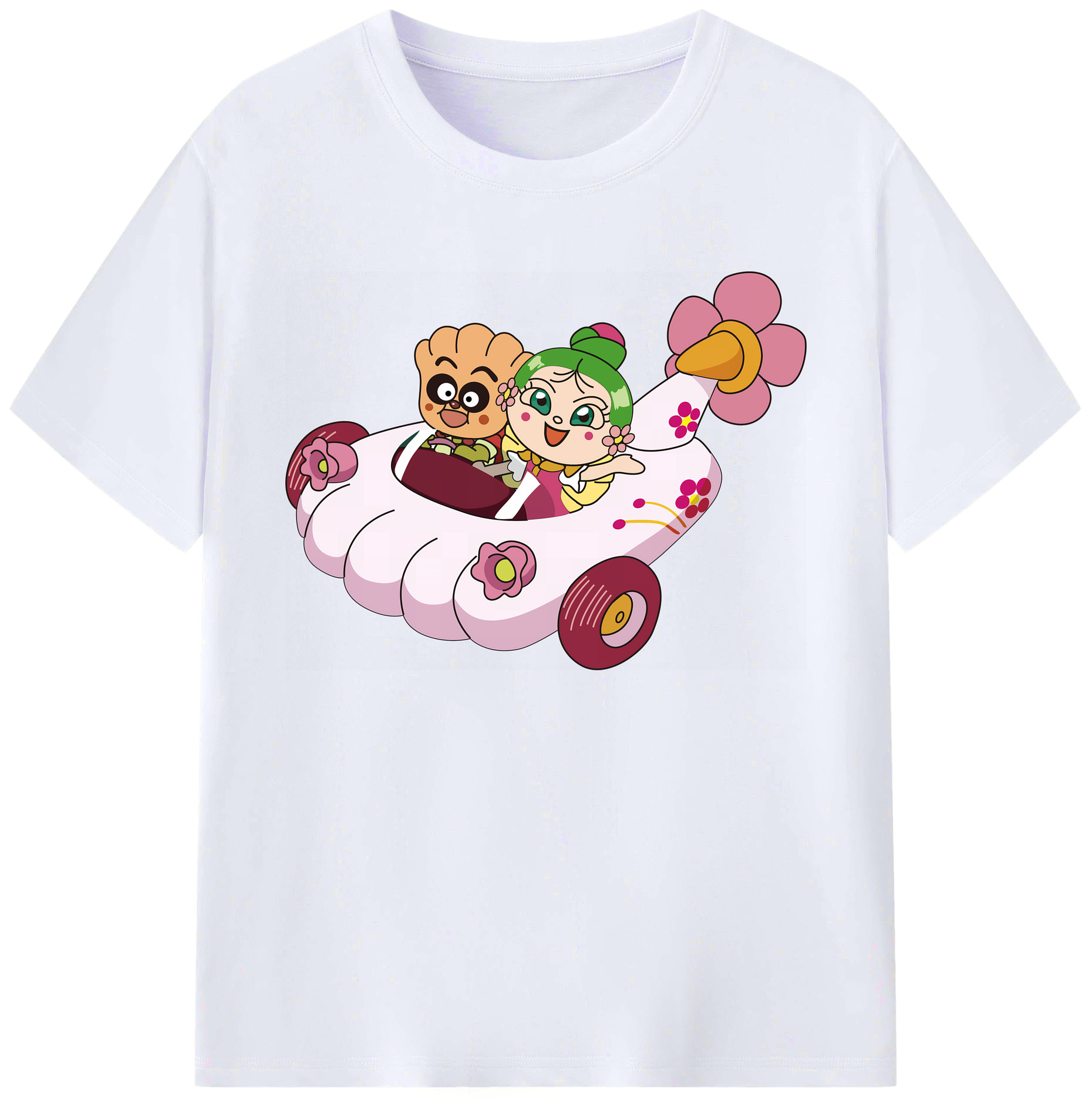 （画像用） アンパンマン Anpanman 綿100％ メンズ半袖Tシャツ｜肌触りやわらか＆通気性