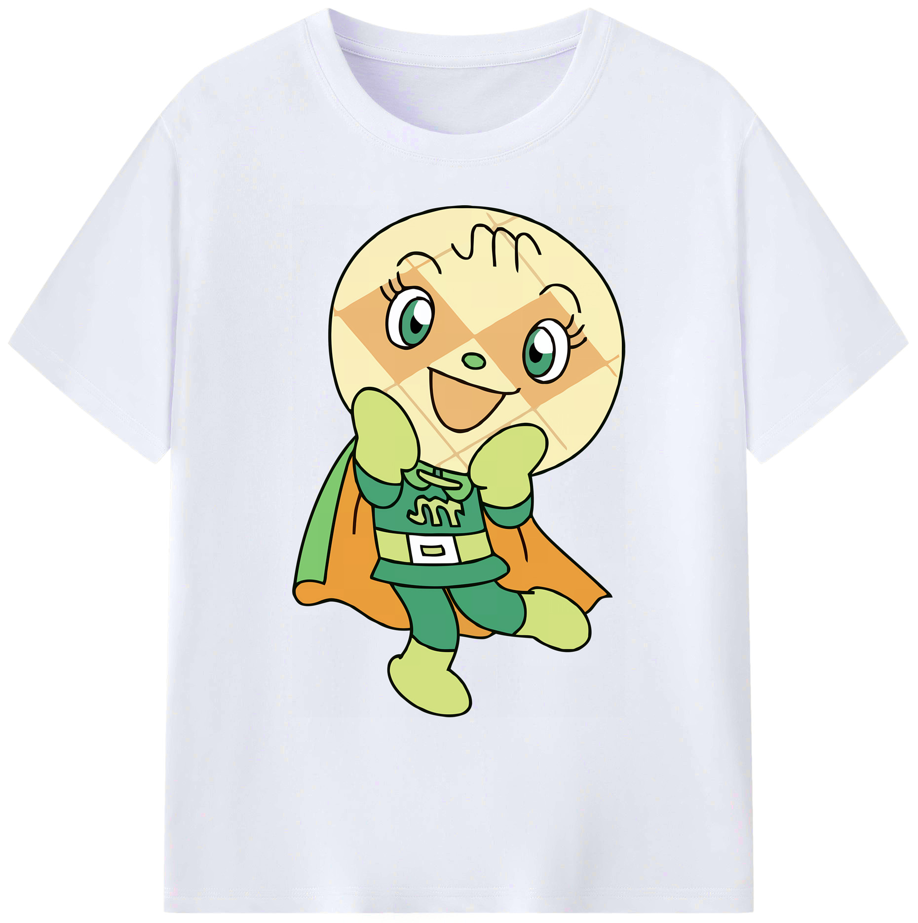 （画像用） アンパンマン Anpanman 綿100％ メンズ半袖Tシャツ｜肌触りやわらか＆通気性