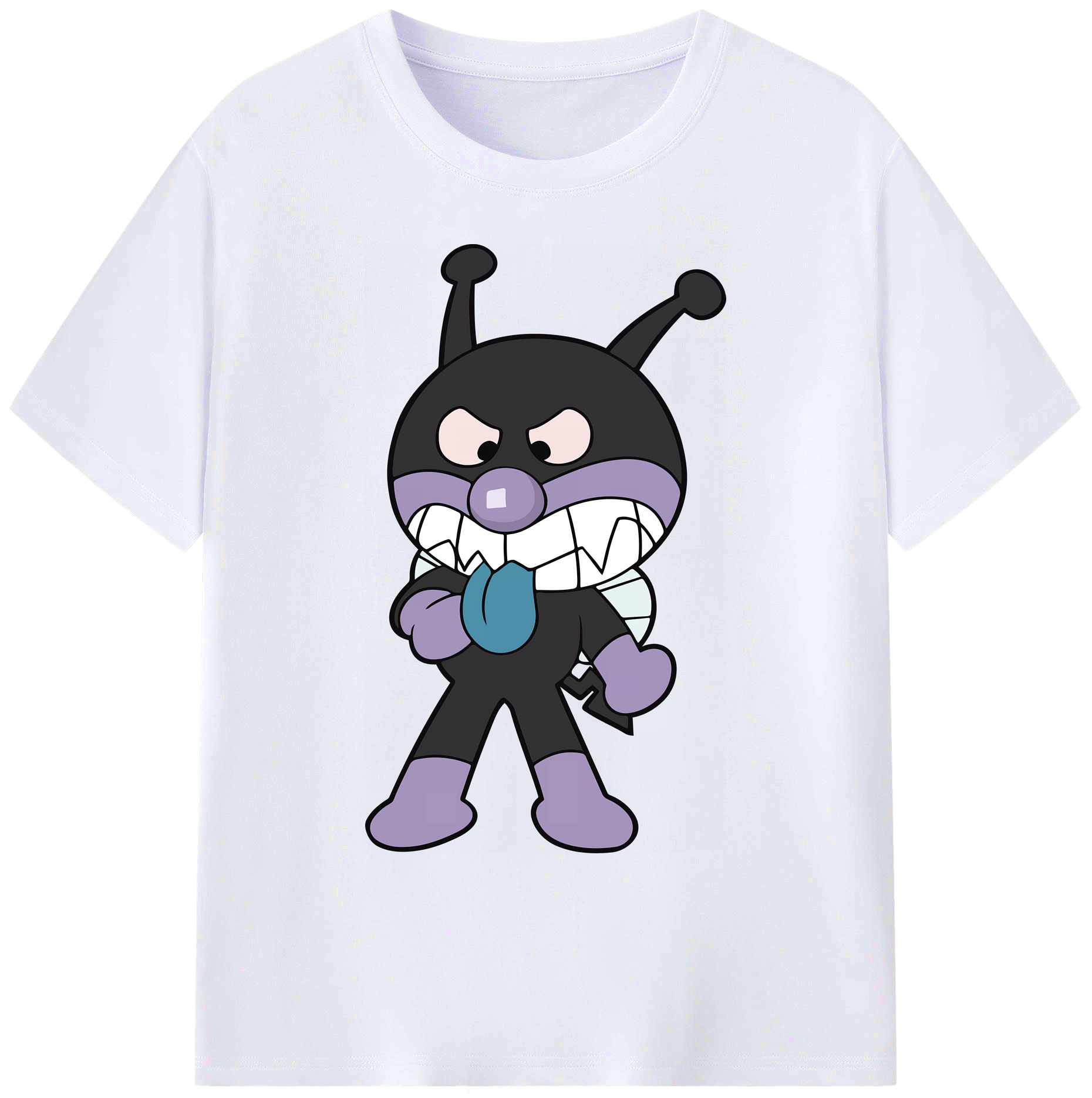 （画像用） アンパンマン Anpanman 綿100％ メンズ半袖Tシャツ｜肌触りやわらか＆通気性