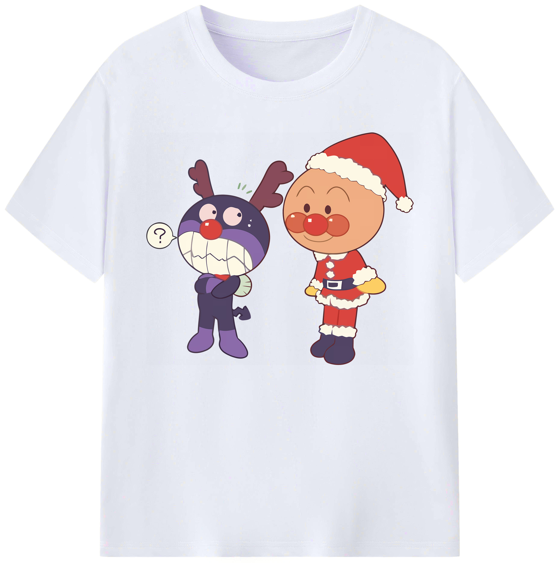 （画像用） アンパンマン Anpanman 綿100％ メンズ半袖Tシャツ｜肌触りやわらか＆通気性