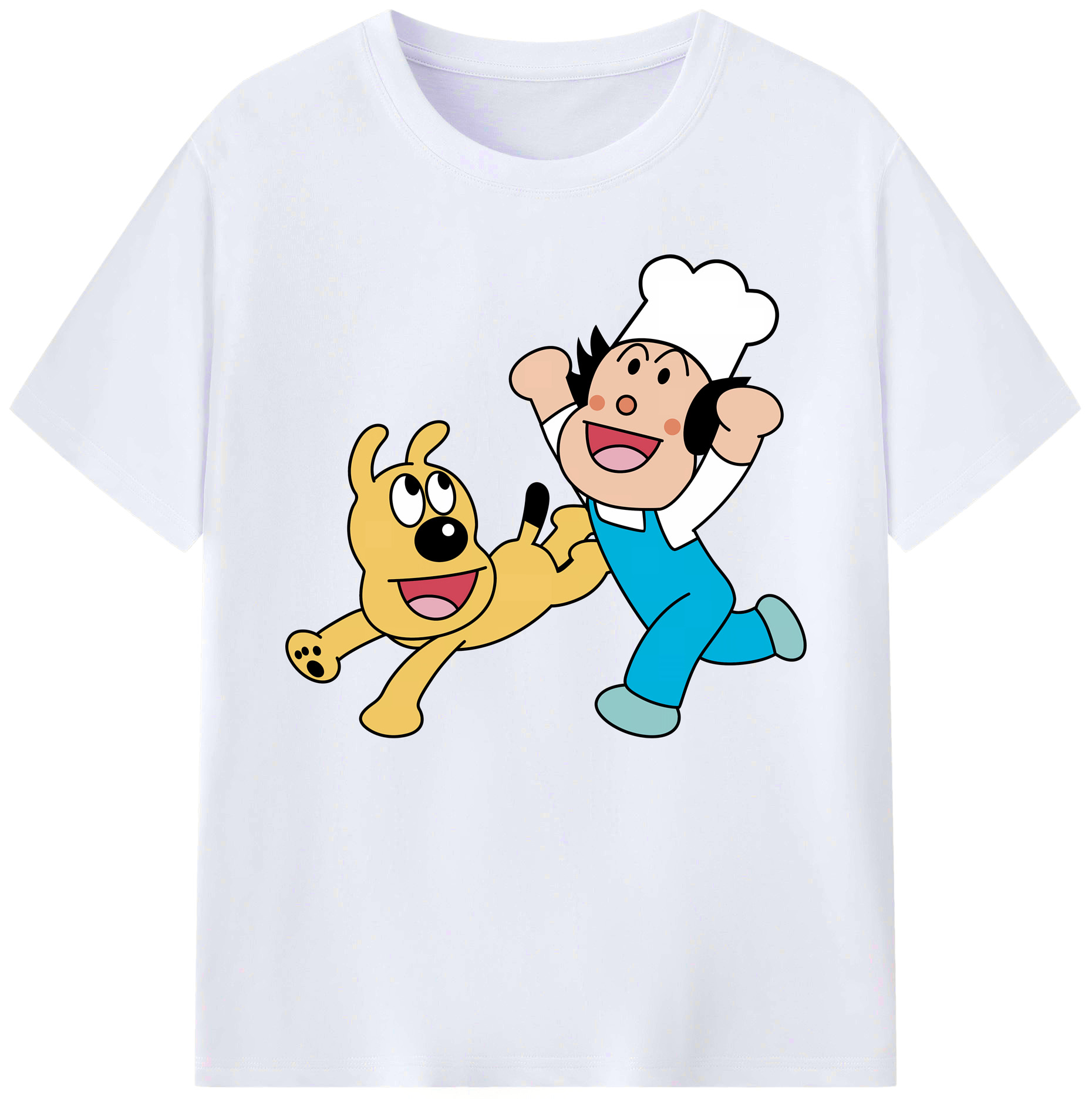 （画像用） アンパンマン Anpanman 綿100％ メンズ半袖Tシャツ｜肌触りやわらか＆通気性