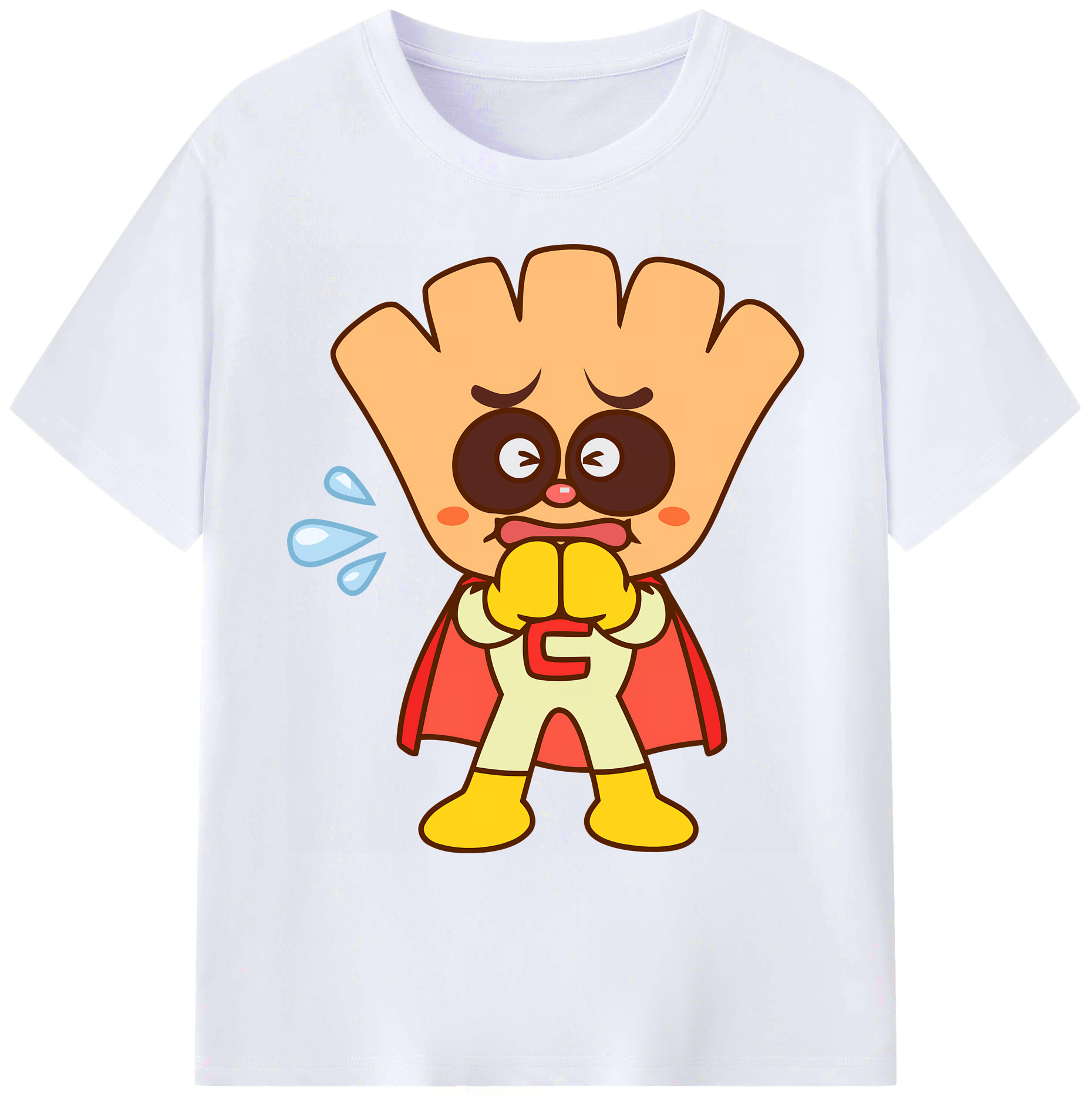 （画像用） アンパンマン Anpanman 綿100％ メンズ半袖Tシャツ｜肌触りやわらか＆通気性