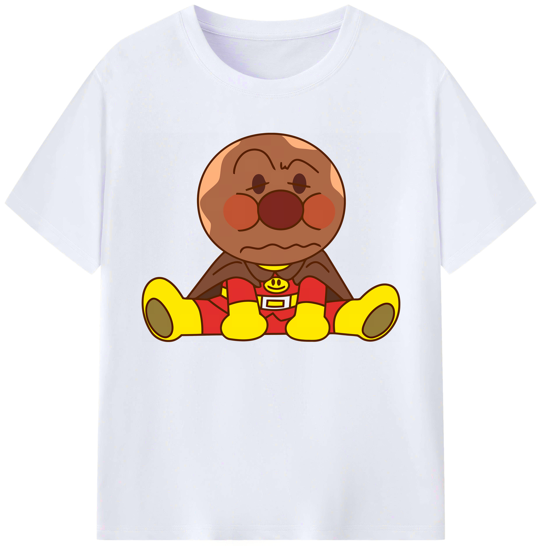 （画像用） アンパンマン Anpanman 綿100％ メンズ半袖Tシャツ｜肌触りやわらか＆通気性