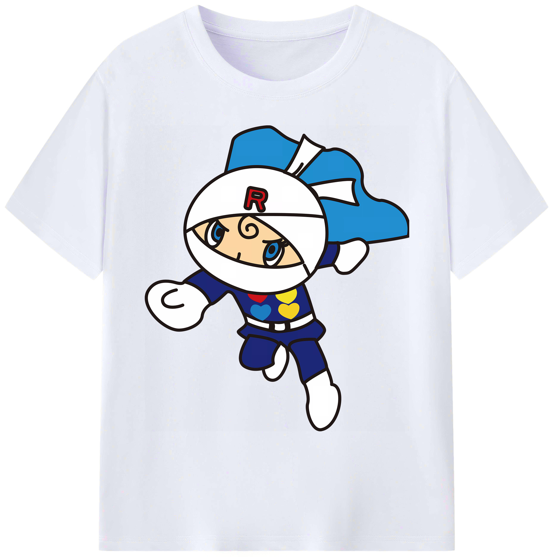 （画像用） アンパンマン Anpanman 綿100％ メンズ半袖Tシャツ｜肌触りやわらか＆通気性