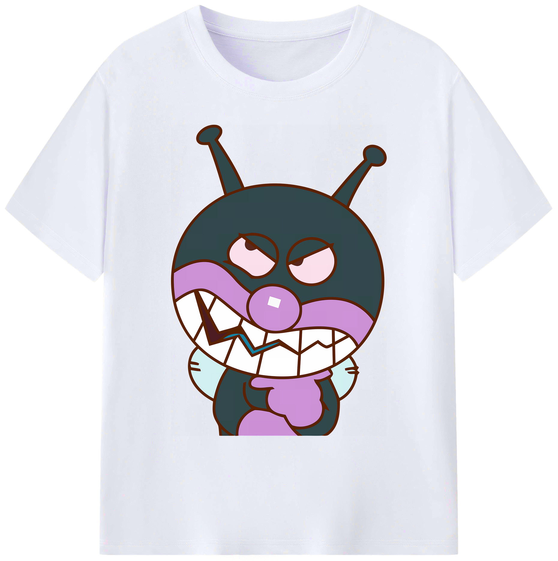 （画像用） アンパンマン Anpanman 綿100％ メンズ半袖Tシャツ｜肌触りやわらか＆通気性
