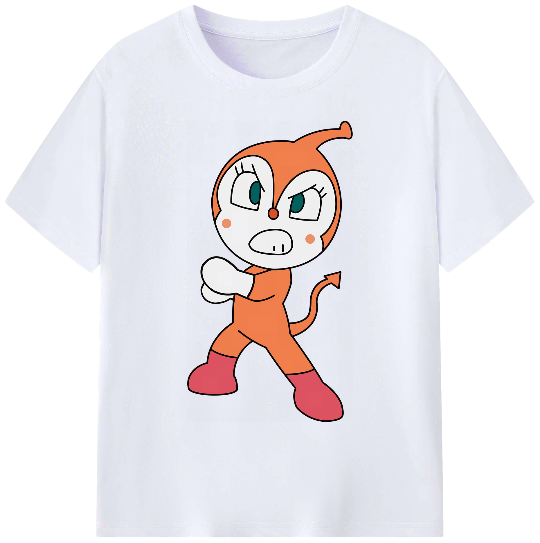 （画像用） アンパンマン Anpanman 綿100％ メンズ半袖Tシャツ｜肌触りやわらか＆通気性