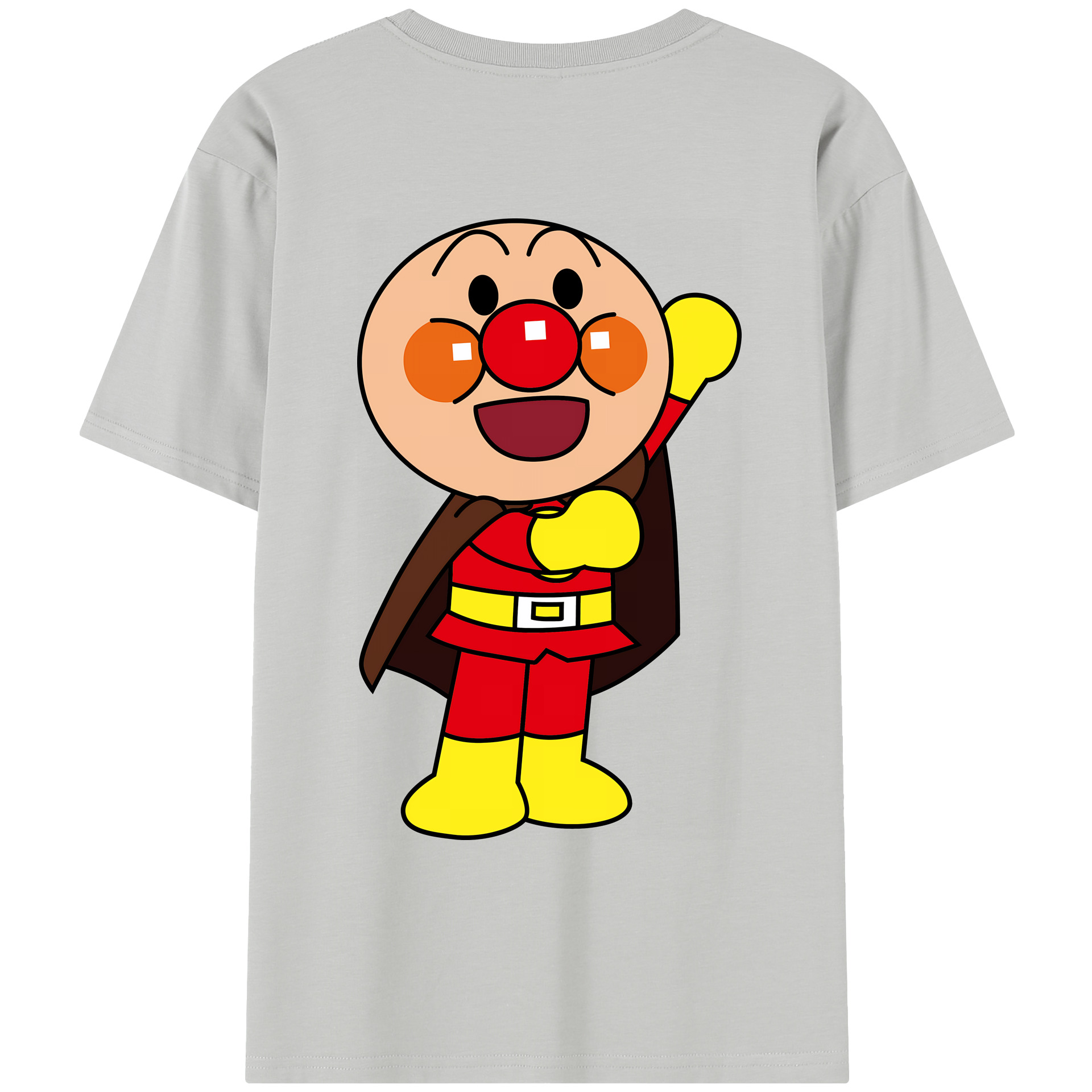 （画像用） アンパンマン Anpanman レディース半袖Tシャツ(バックプリント)