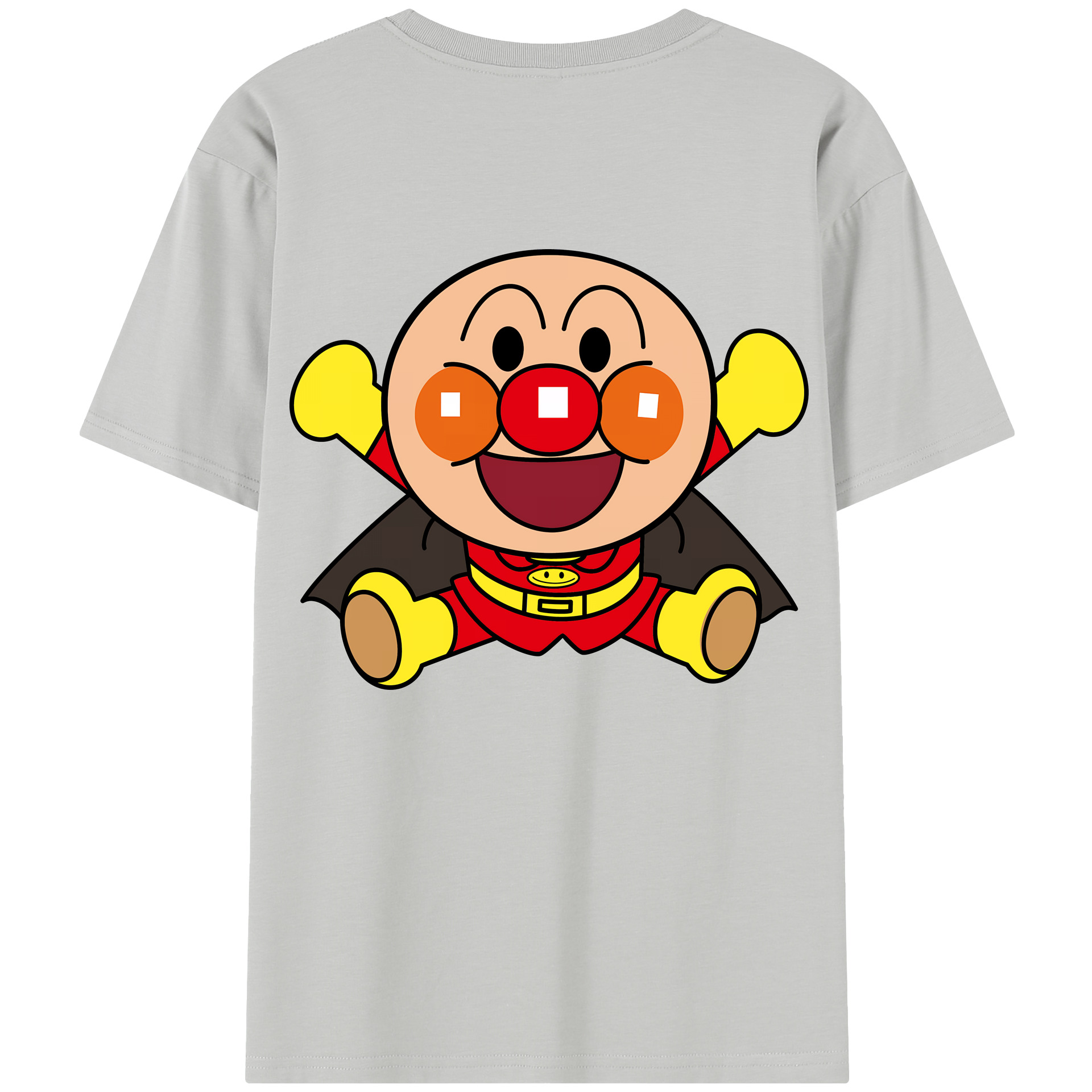 （画像用） アンパンマン Anpanman レディース半袖Tシャツ(バックプリント)