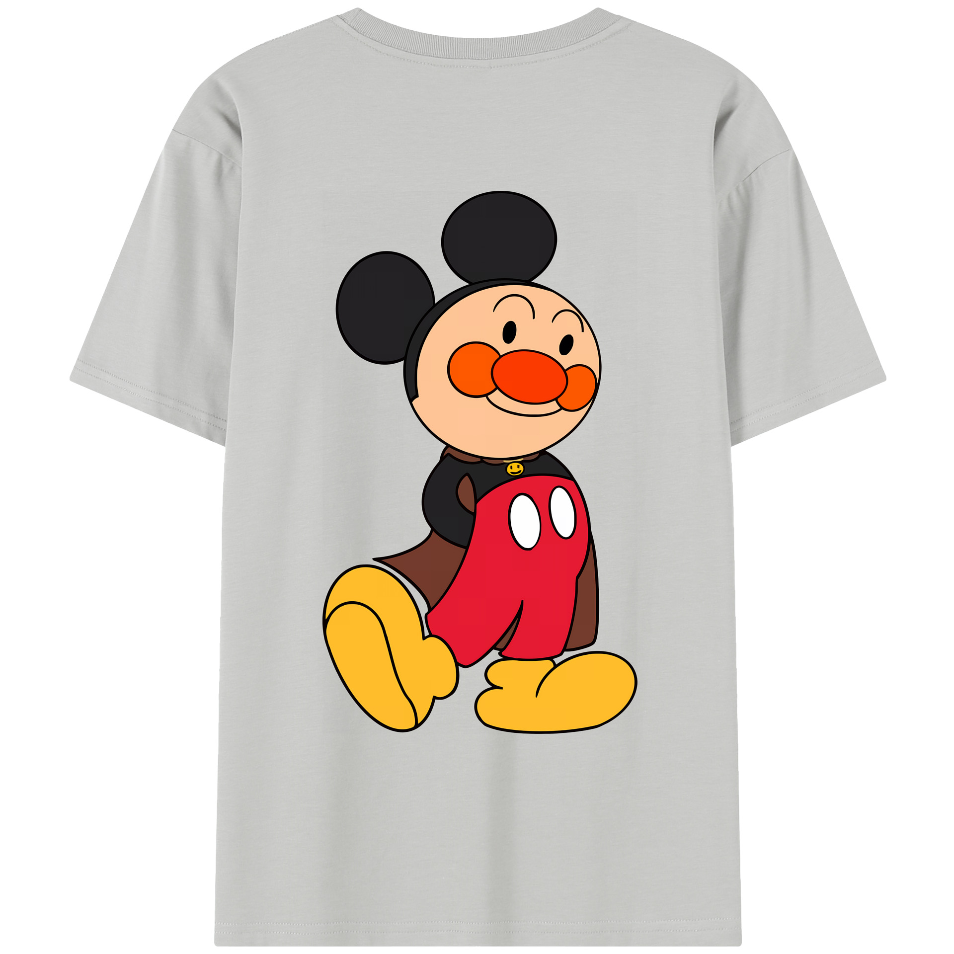 （画像用） アンパンマン Anpanman レディース半袖Tシャツ(バックプリント)