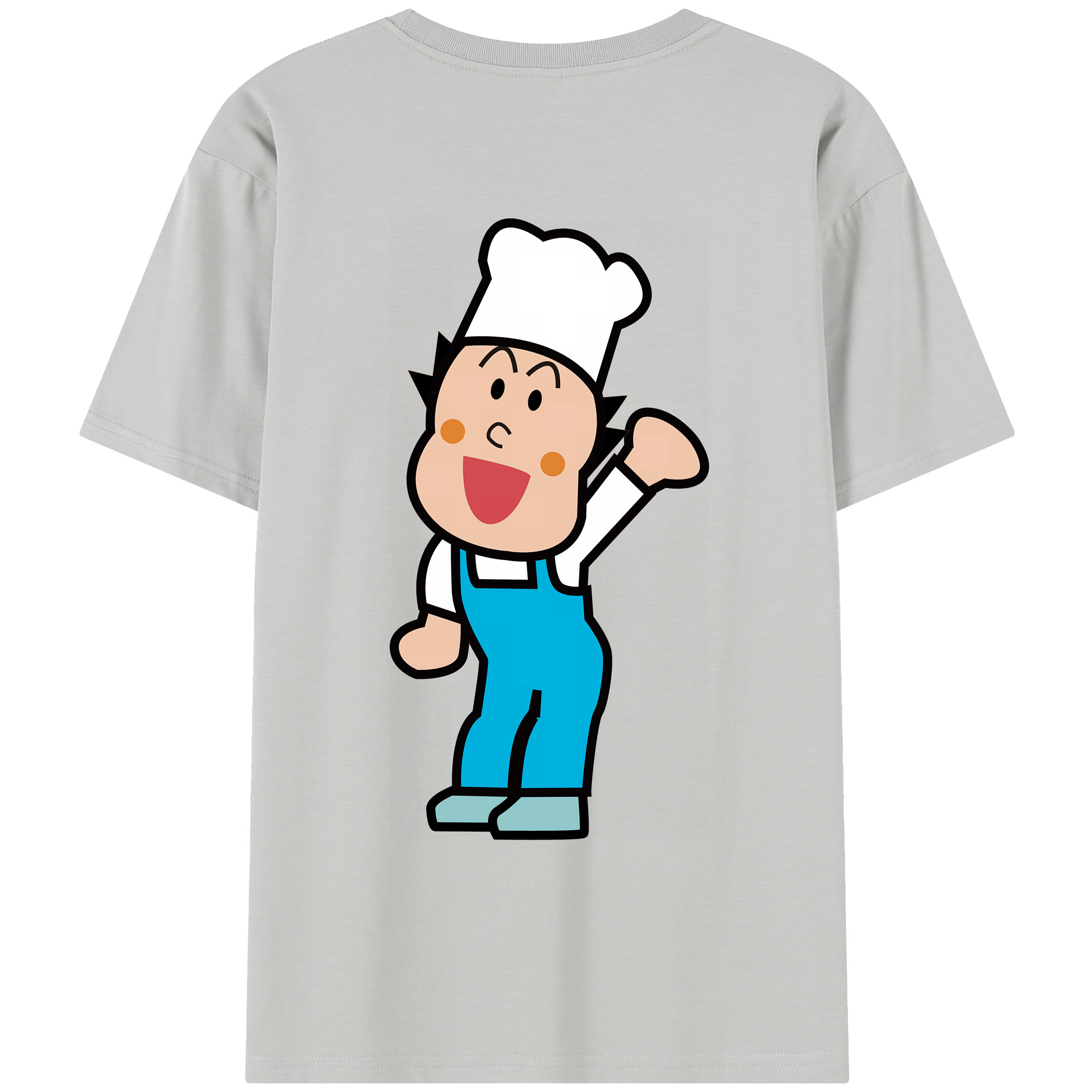 （画像用） アンパンマン Anpanman レディース半袖Tシャツ(バックプリント)