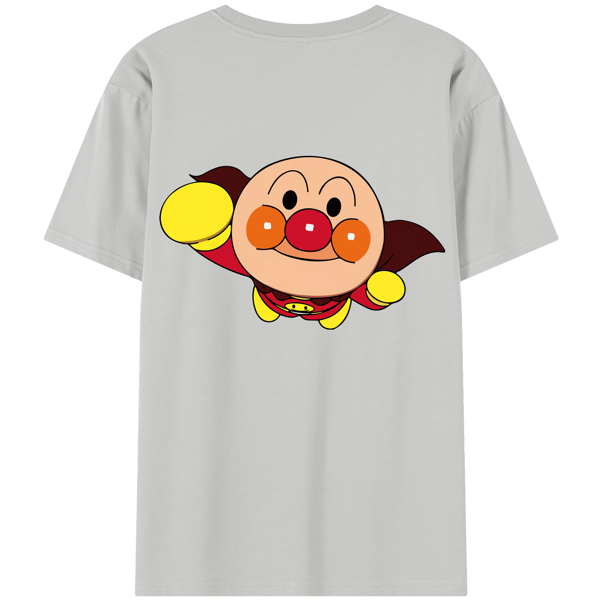 （画像用） アンパンマン Anpanman レディース半袖Tシャツ(バックプリント)