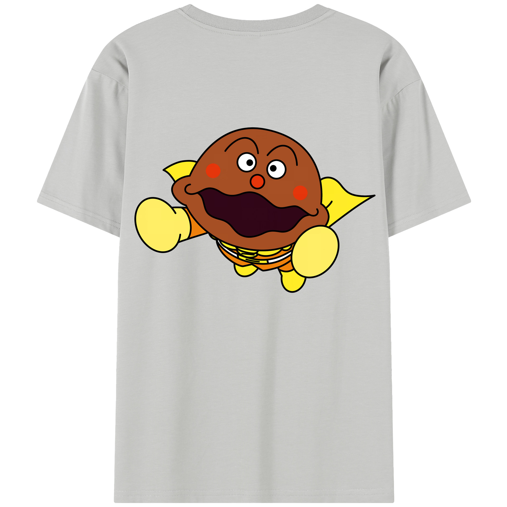 （画像用） アンパンマン Anpanman レディース半袖Tシャツ(バックプリント)