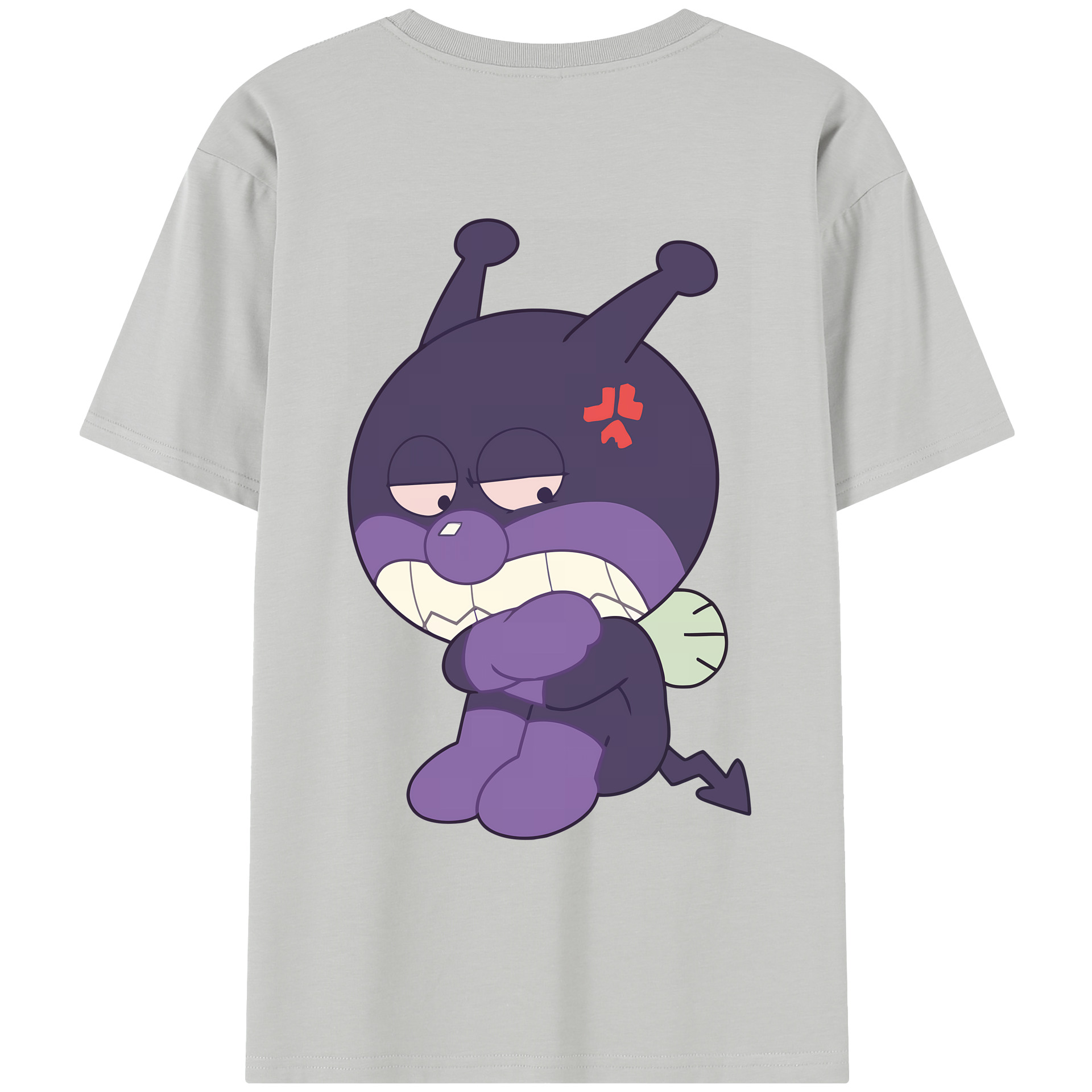 （画像用） アンパンマン Anpanman レディース半袖Tシャツ(バックプリント)