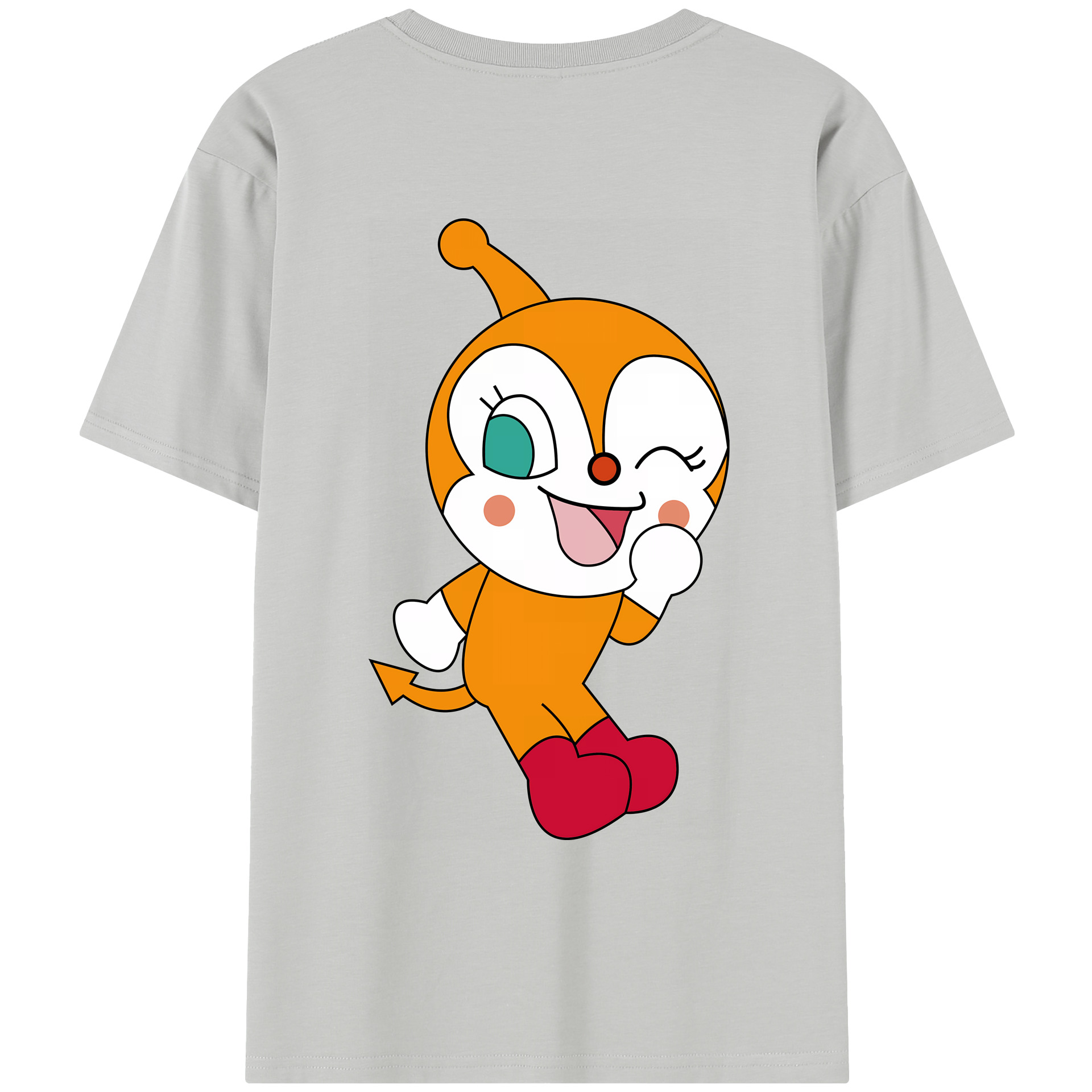 （画像用） アンパンマン Anpanman レディース半袖Tシャツ(バックプリント)