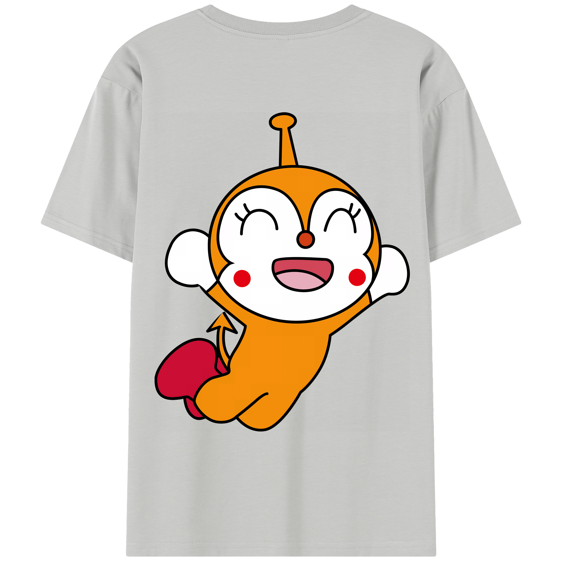 （画像用） アンパンマン Anpanman レディース半袖Tシャツ(バックプリント)