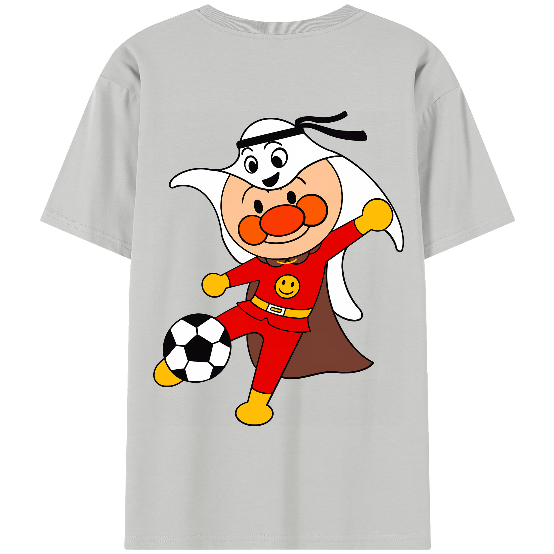 （画像用） アンパンマン Anpanman レディース半袖Tシャツ(バックプリント)