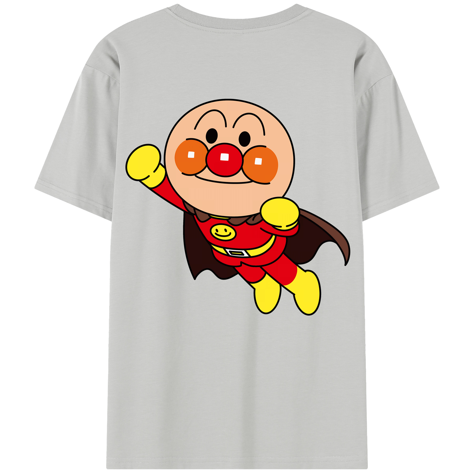 （画像用） アンパンマン Anpanman レディース半袖Tシャツ(バックプリント)