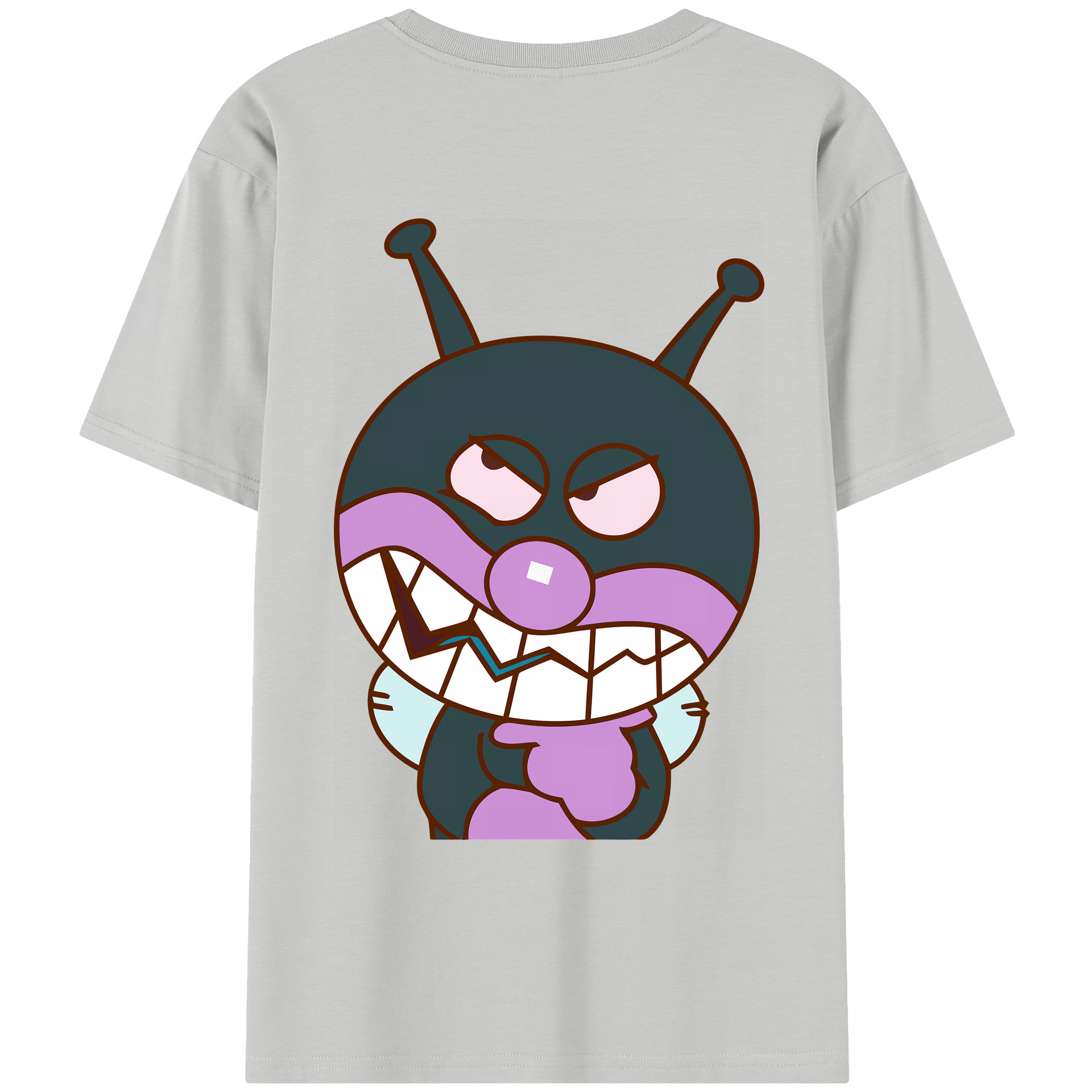 （画像用） アンパンマン Anpanman レディース半袖Tシャツ(バックプリント)