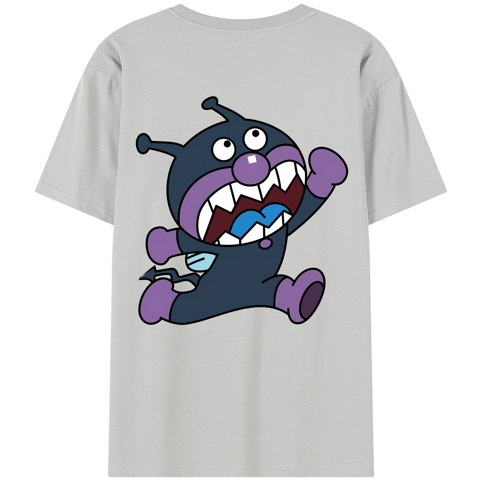 （画像用） アンパンマン Anpanman レディース半袖Tシャツ(バックプリント)
