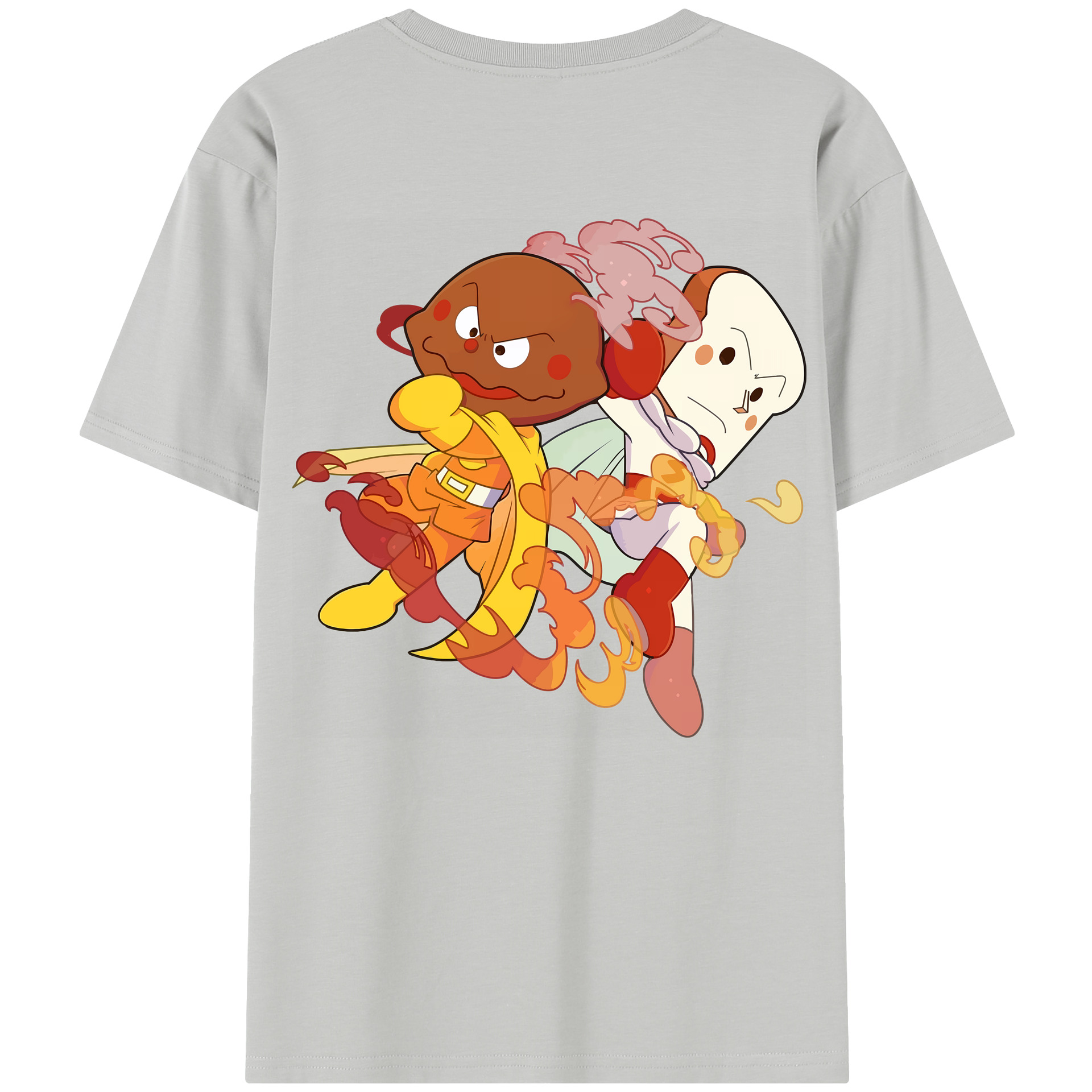 （画像用） アンパンマン Anpanman レディース半袖Tシャツ(バックプリント)
