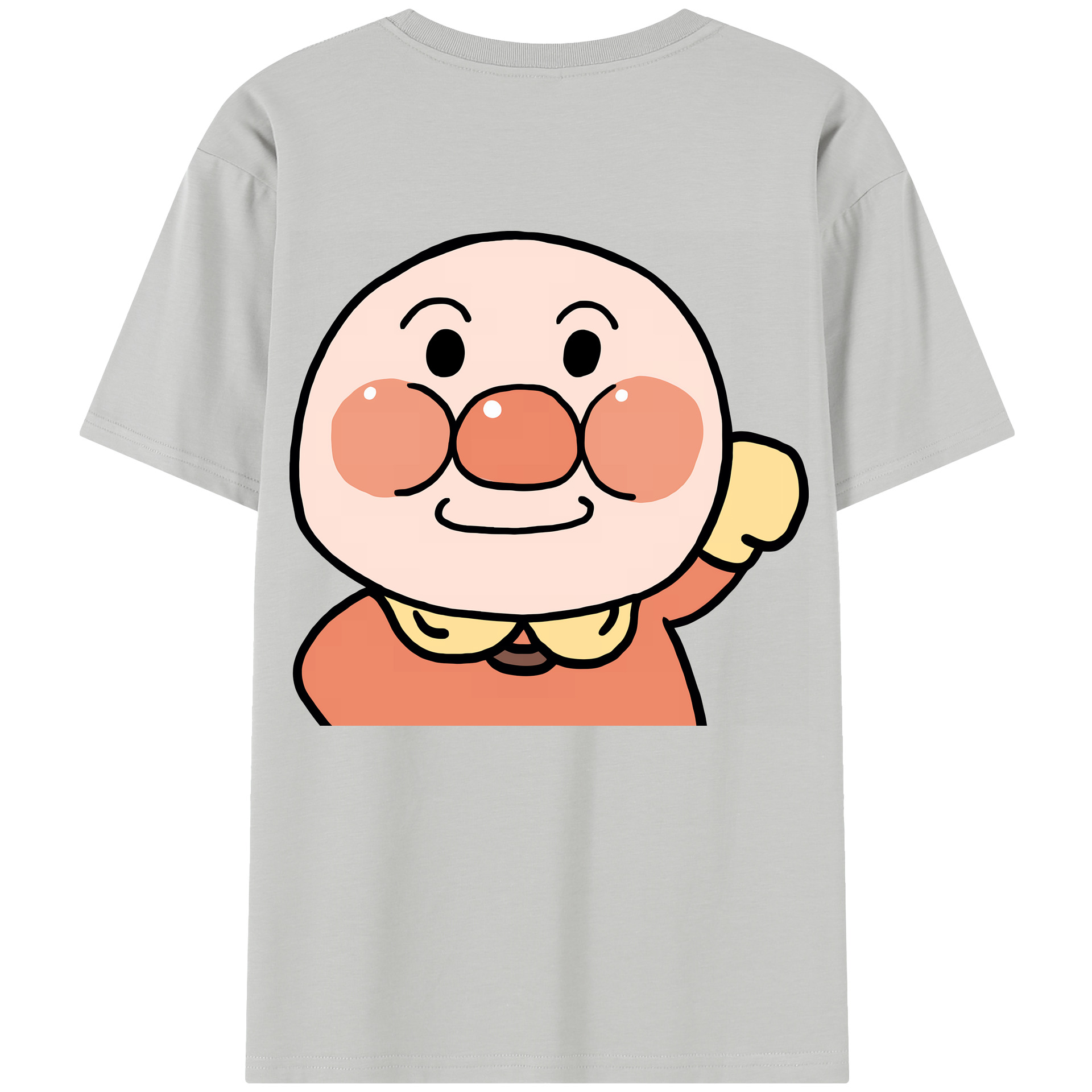 （画像用） アンパンマン Anpanman レディース半袖Tシャツ(バックプリント)