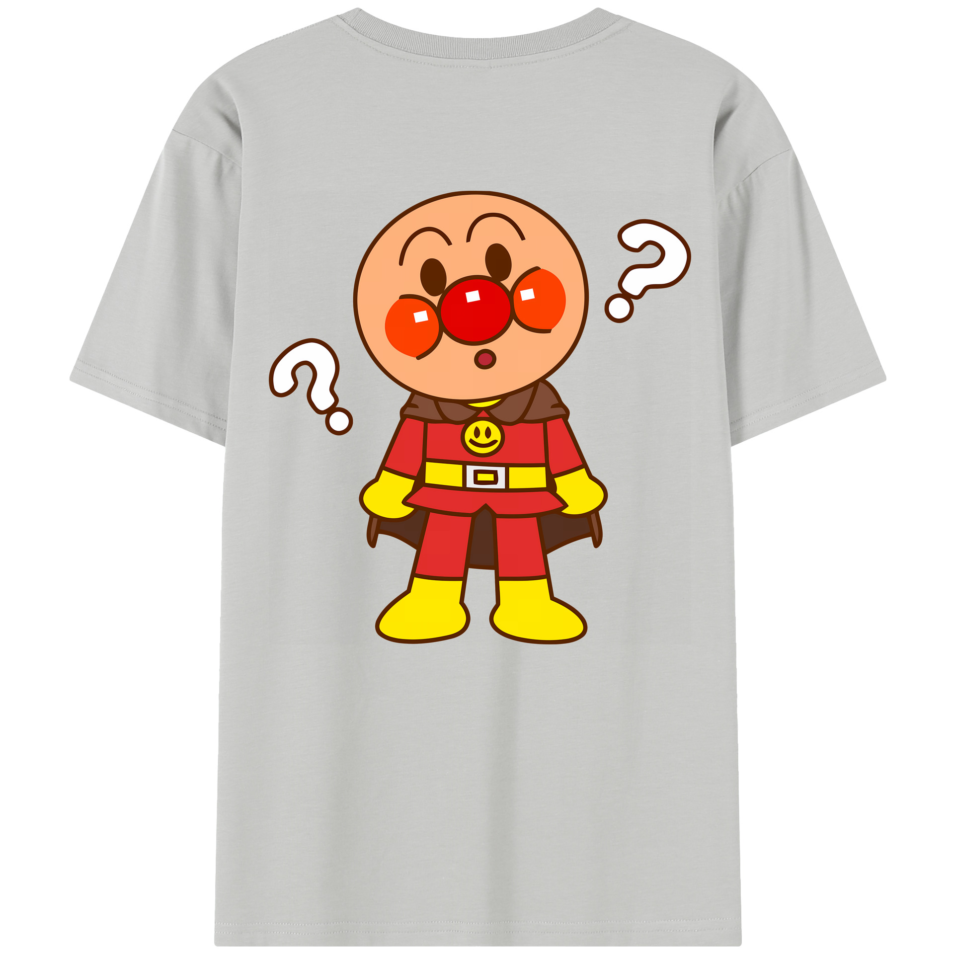 （画像用） アンパンマン Anpanman レディース半袖Tシャツ(バックプリント)