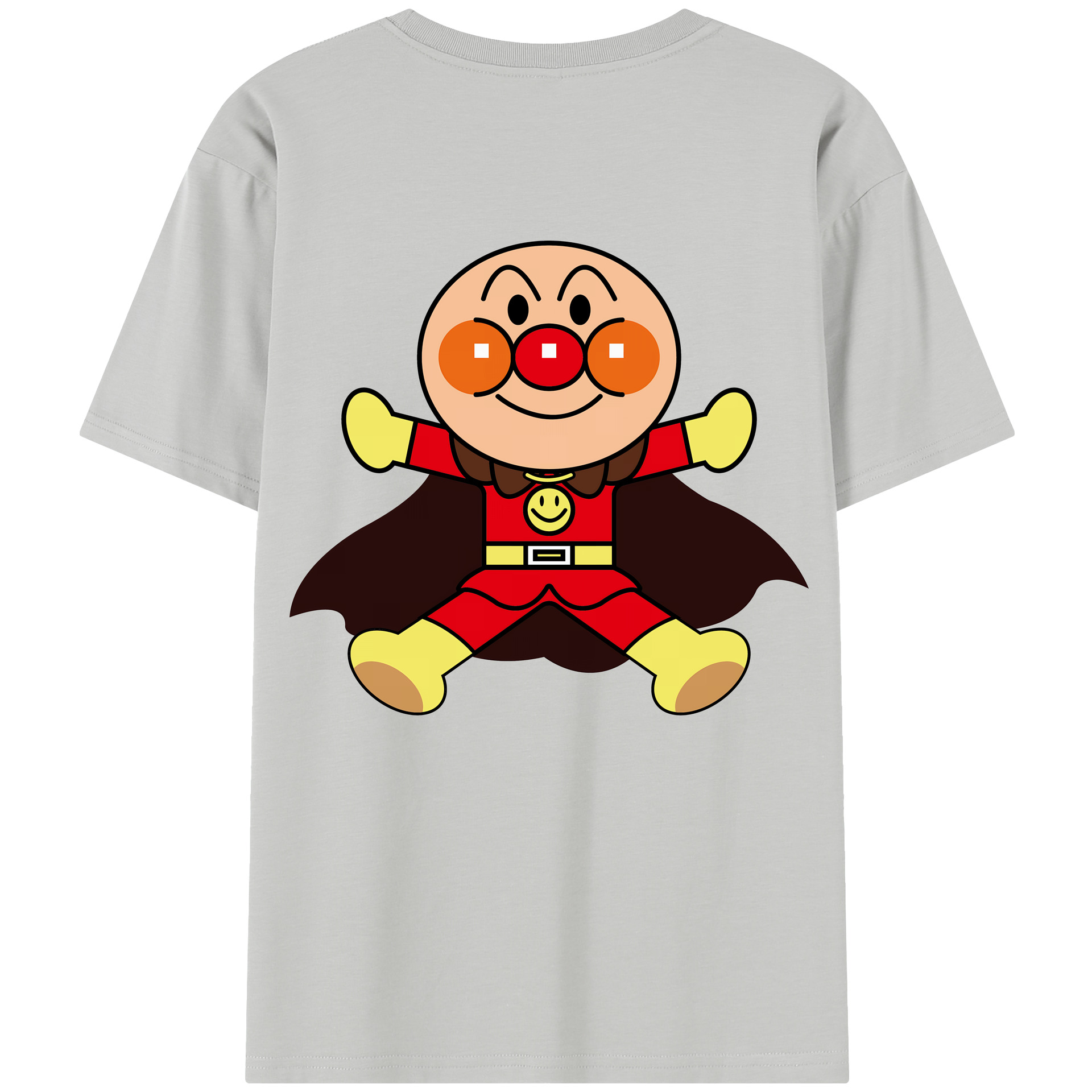 （画像用） アンパンマン Anpanman レディース半袖Tシャツ(バックプリント)