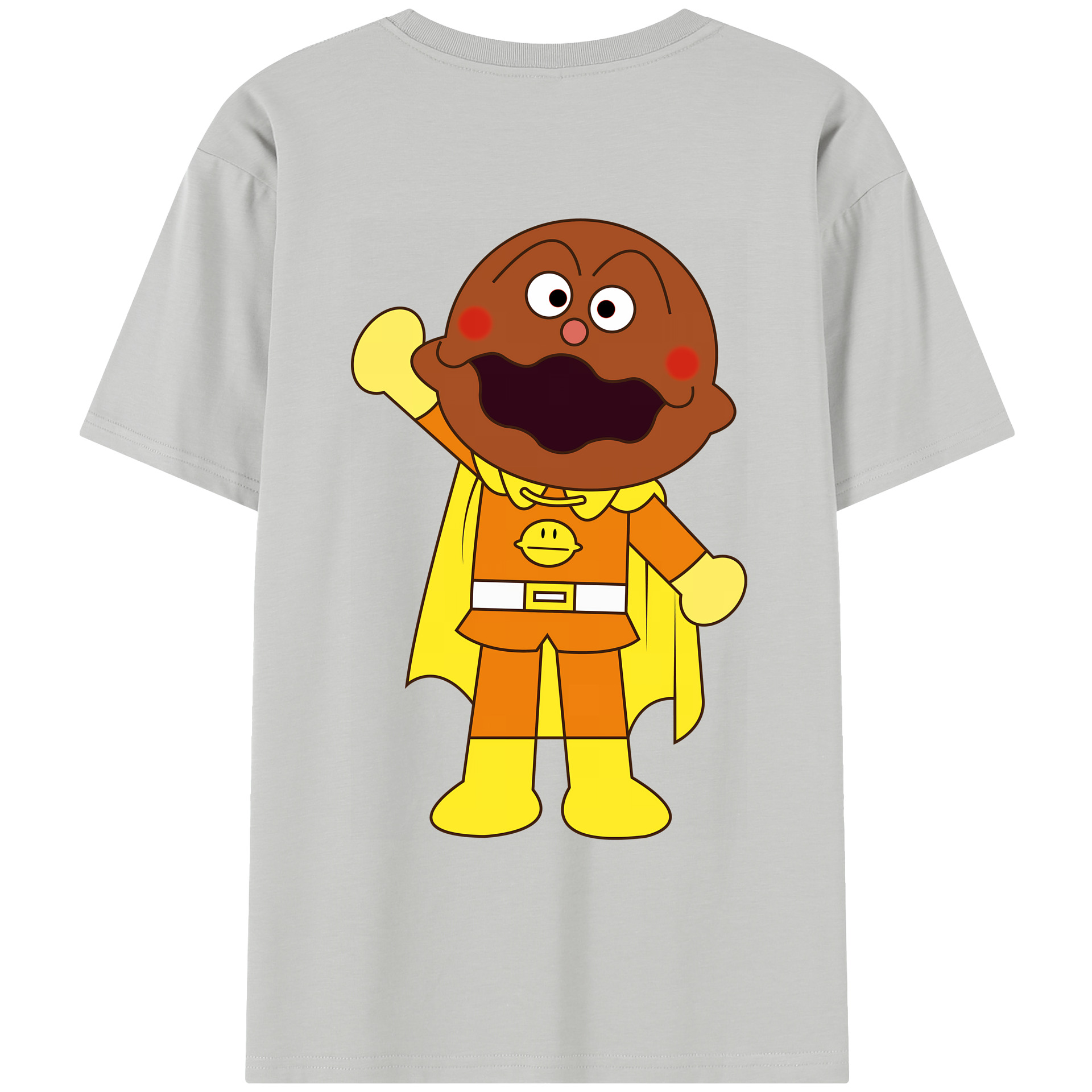 （画像用） アンパンマン Anpanman レディース半袖Tシャツ(バックプリント)