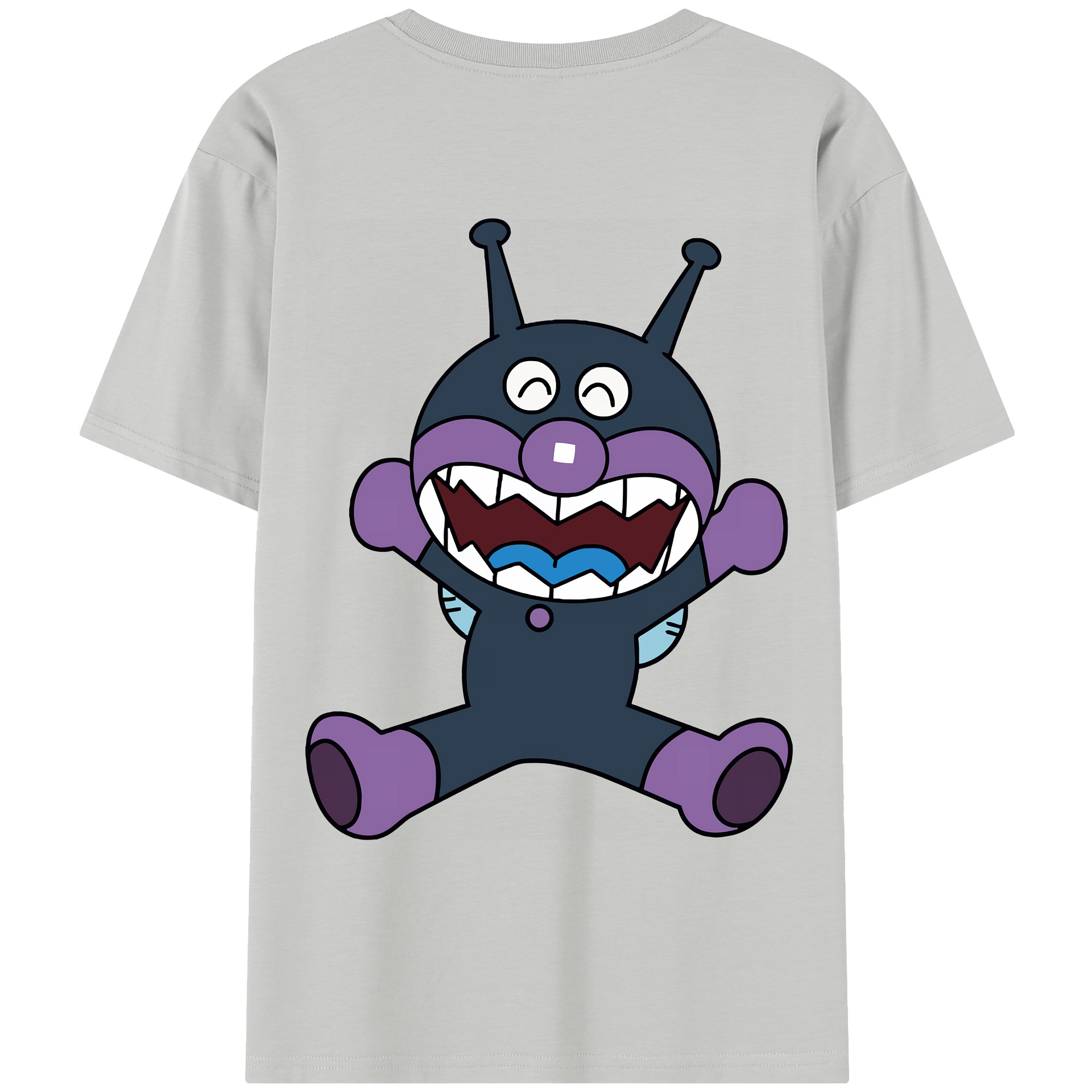 （画像用） アンパンマン Anpanman レディース半袖Tシャツ(バックプリント)