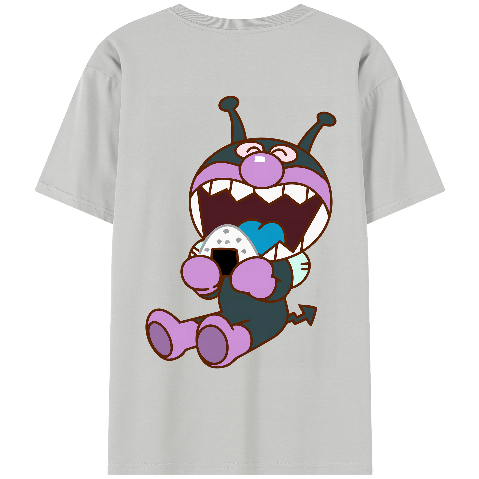 （画像用） アンパンマン Anpanman レディース半袖Tシャツ(バックプリント)