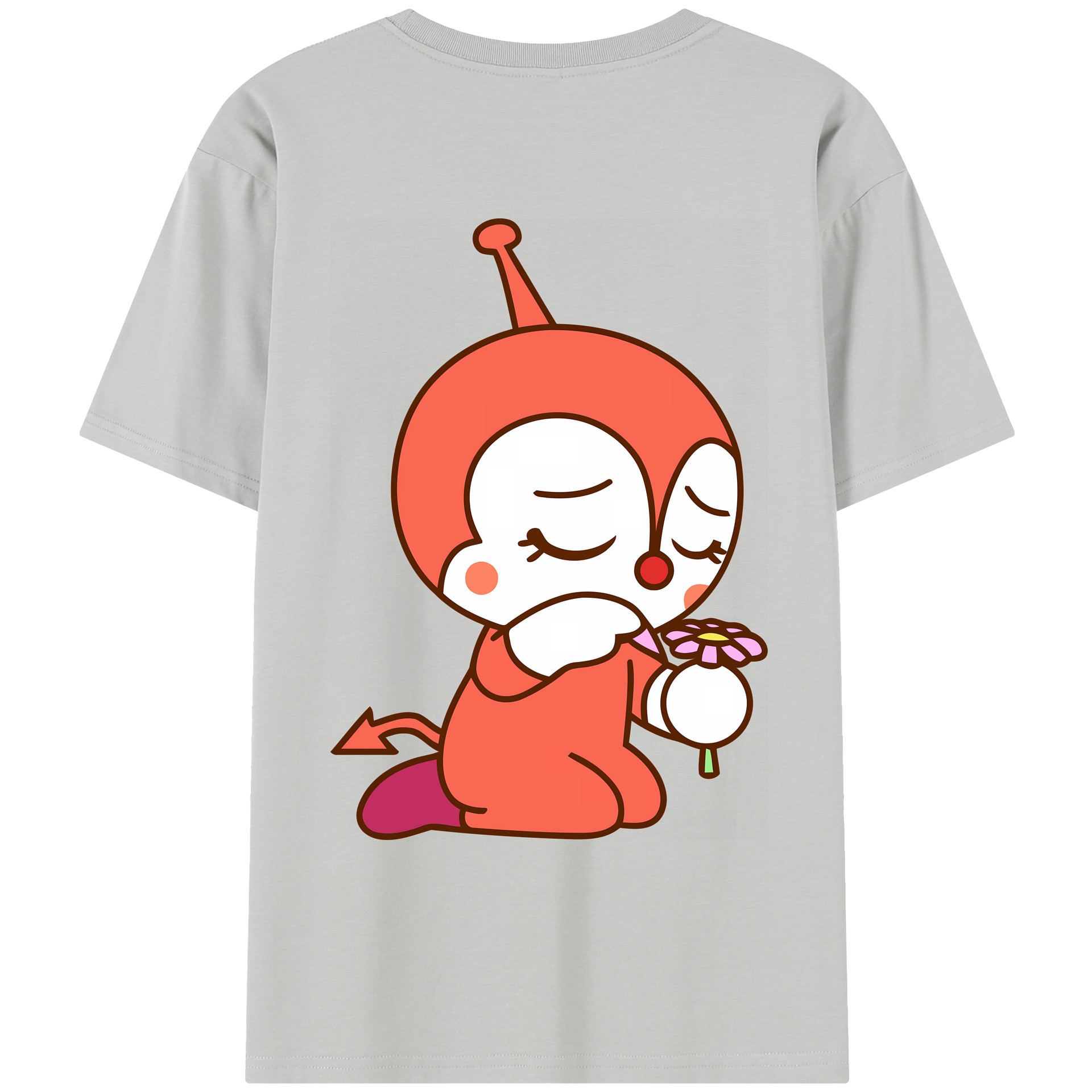 （画像用） アンパンマン Anpanman レディース半袖Tシャツ(バックプリント)