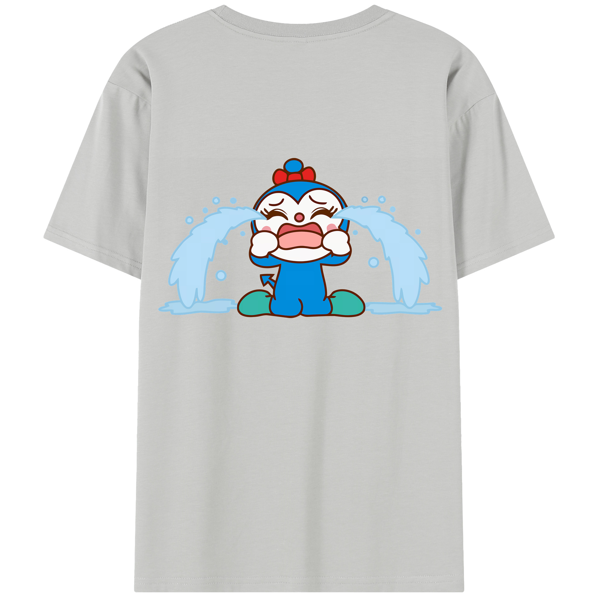 （画像用） アンパンマン Anpanman レディース半袖Tシャツ(バックプリント)