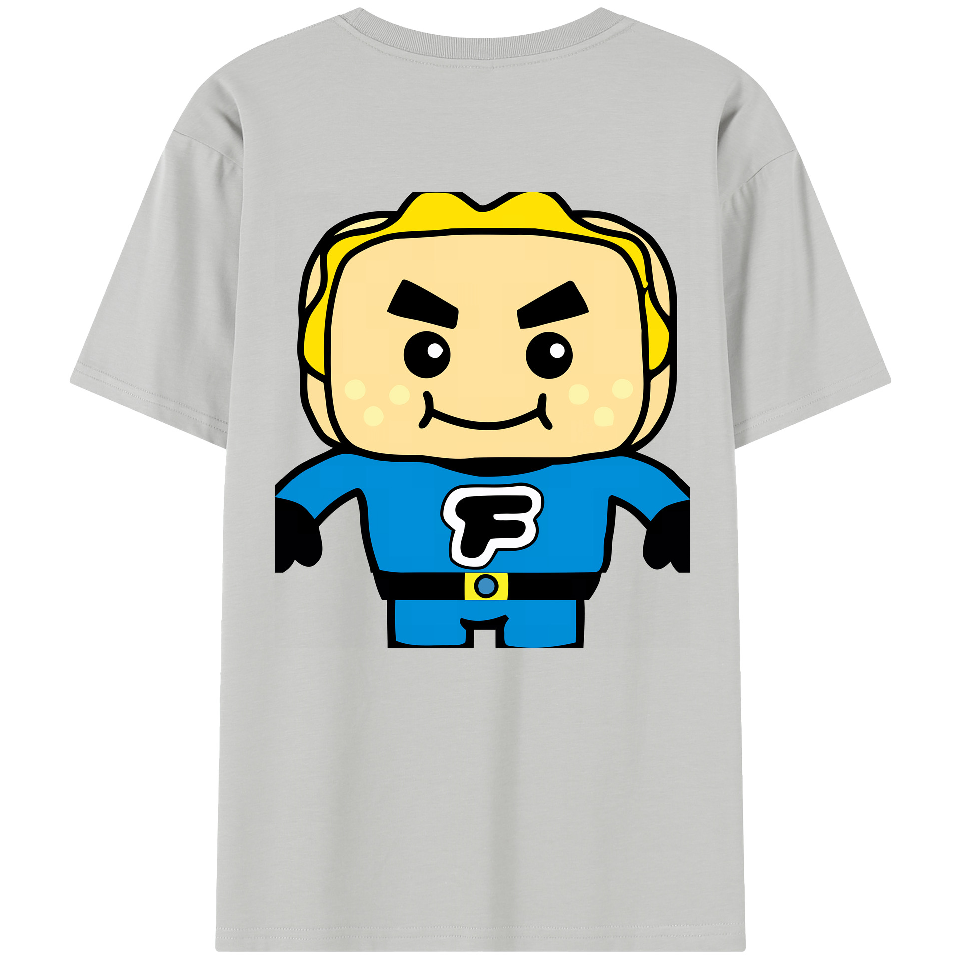 （画像用） アンパンマン Anpanman レディース半袖Tシャツ(バックプリント)