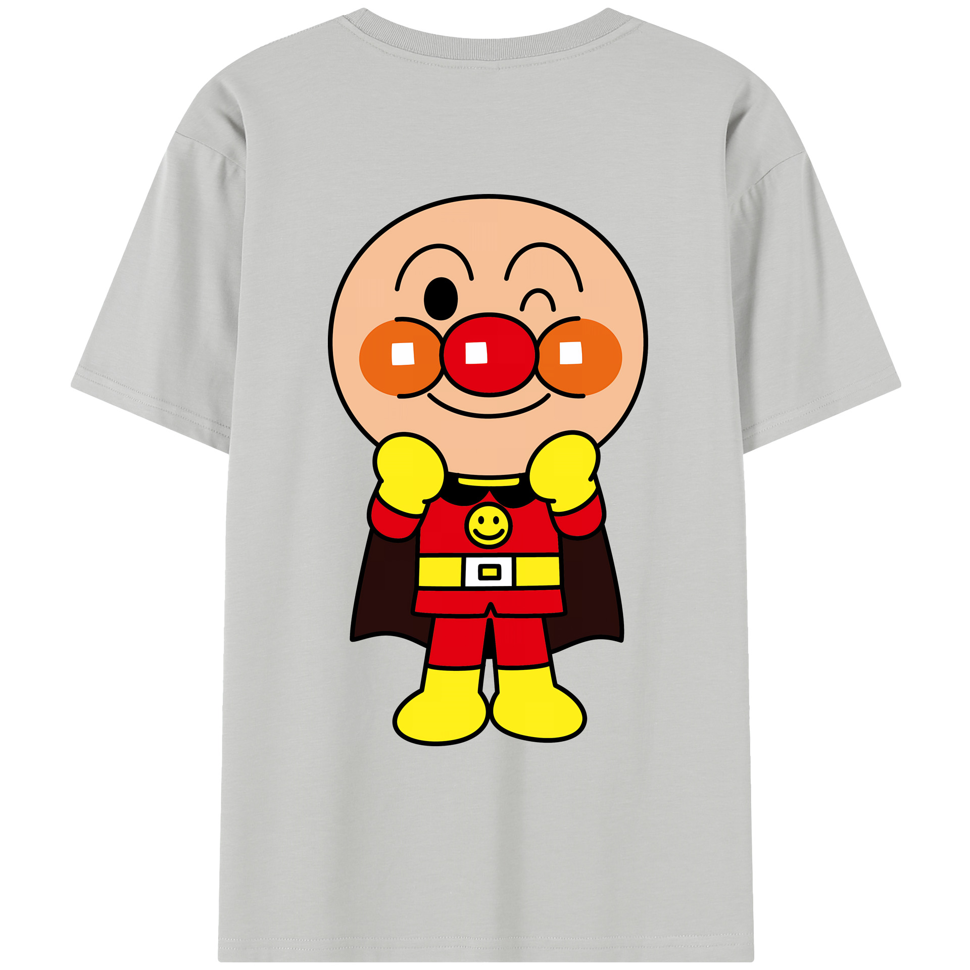 （画像用） アンパンマン Anpanman レディース半袖Tシャツ(バックプリント)