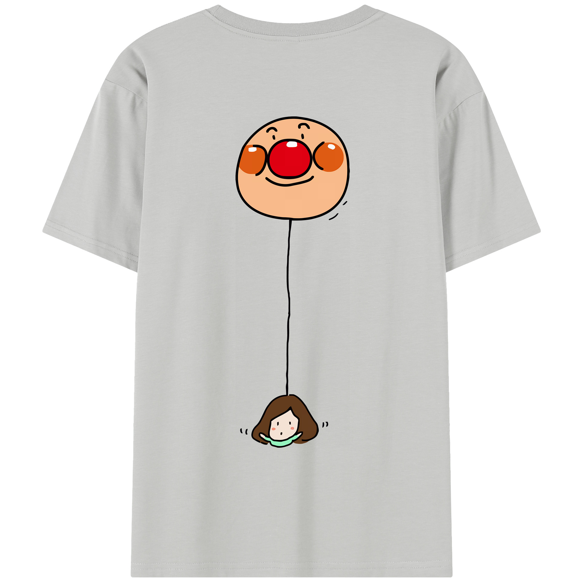 （画像用） アンパンマン Anpanman レディース半袖Tシャツ(バックプリント)