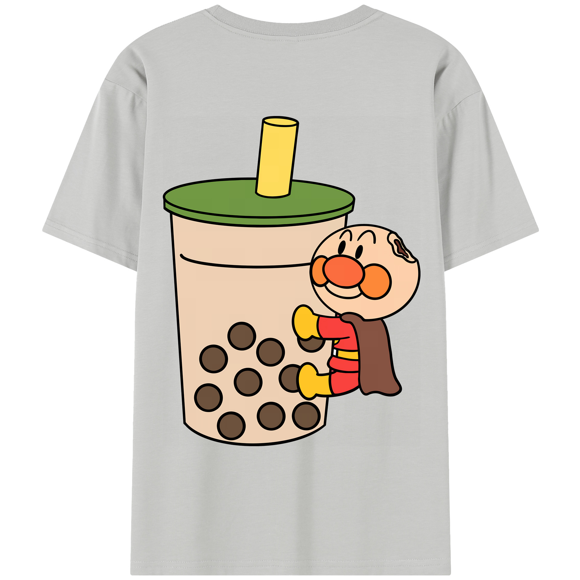 （画像用） アンパンマン Anpanman レディース半袖Tシャツ(バックプリント)