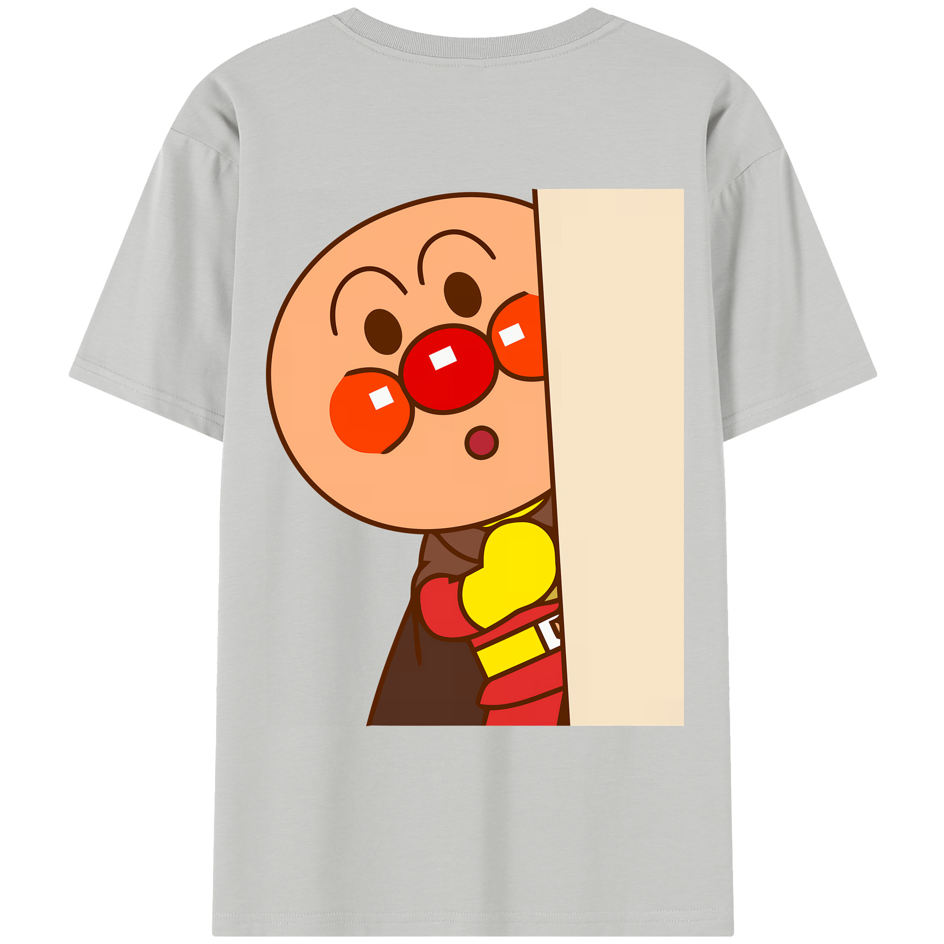 （画像用） アンパンマン Anpanman レディース半袖Tシャツ(バックプリント)