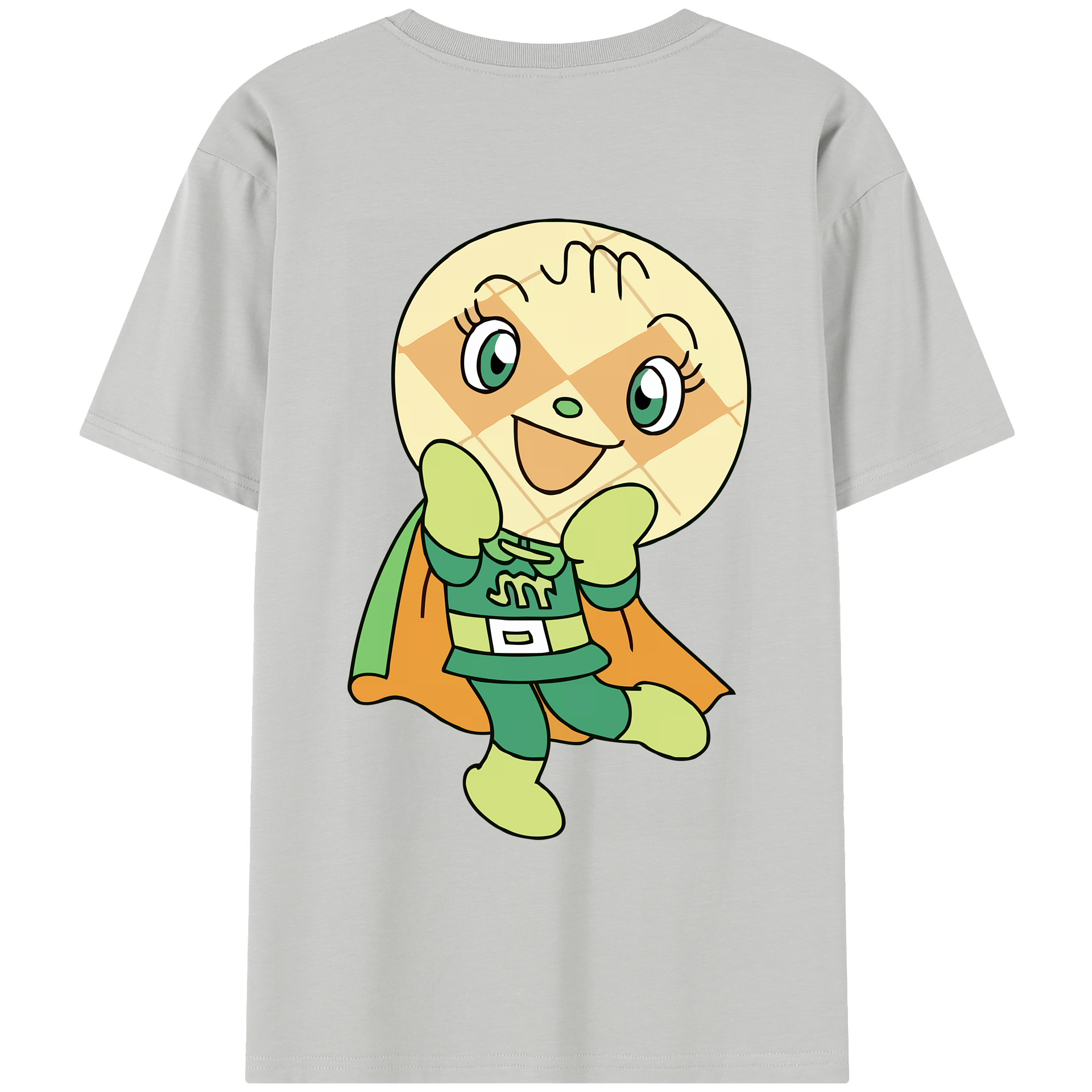 （画像用） アンパンマン Anpanman レディース半袖Tシャツ(バックプリント)
