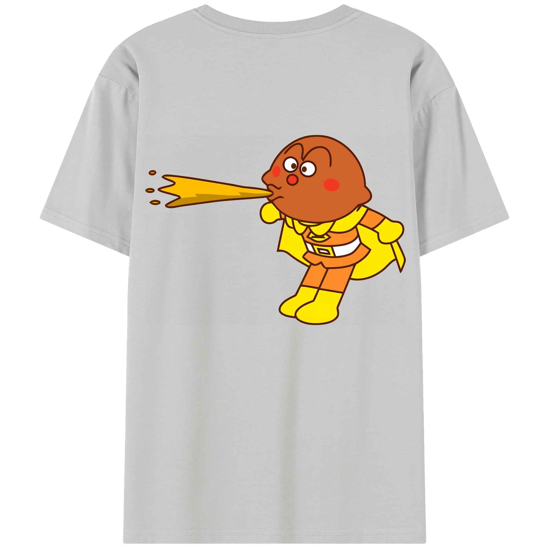 （画像用） アンパンマン Anpanman レディース半袖Tシャツ(バックプリント)
