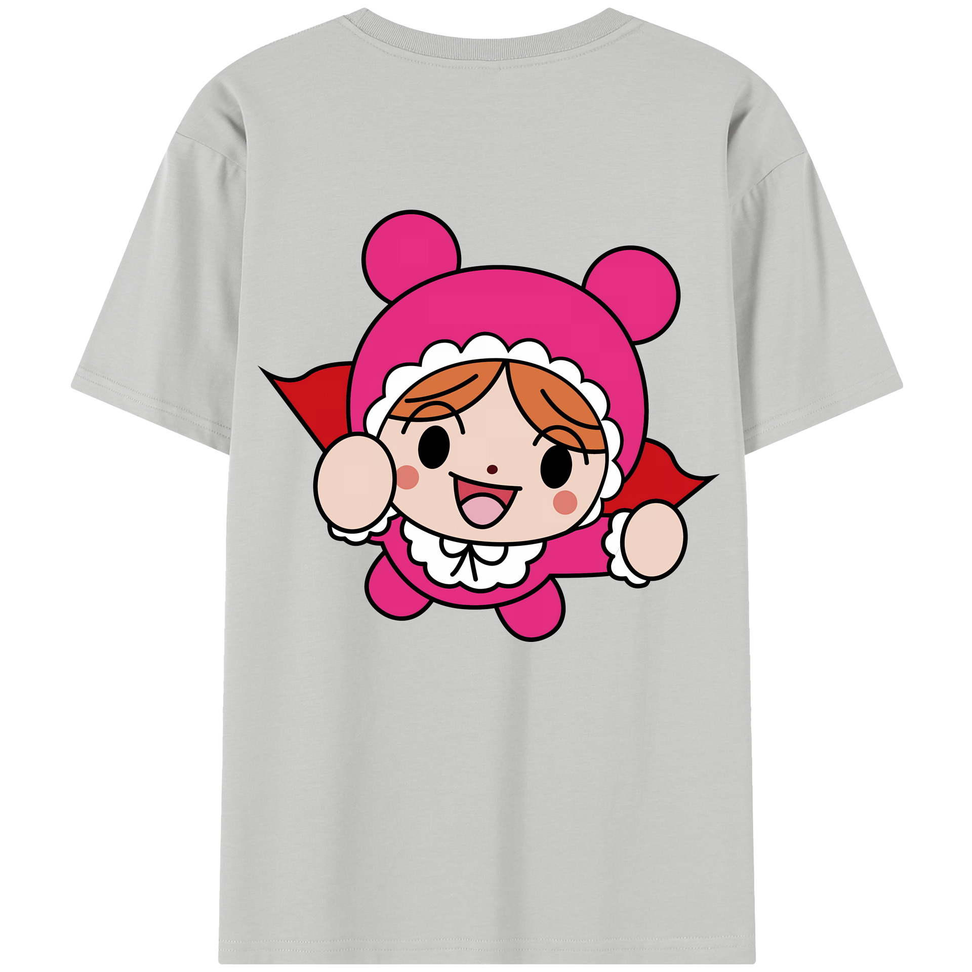 （画像用） アンパンマン Anpanman レディース半袖Tシャツ(バックプリント)